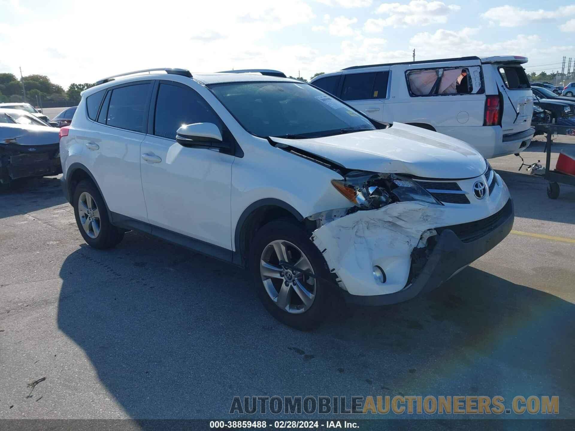 JTMRFREV3FD138535 TOYOTA RAV4 2015