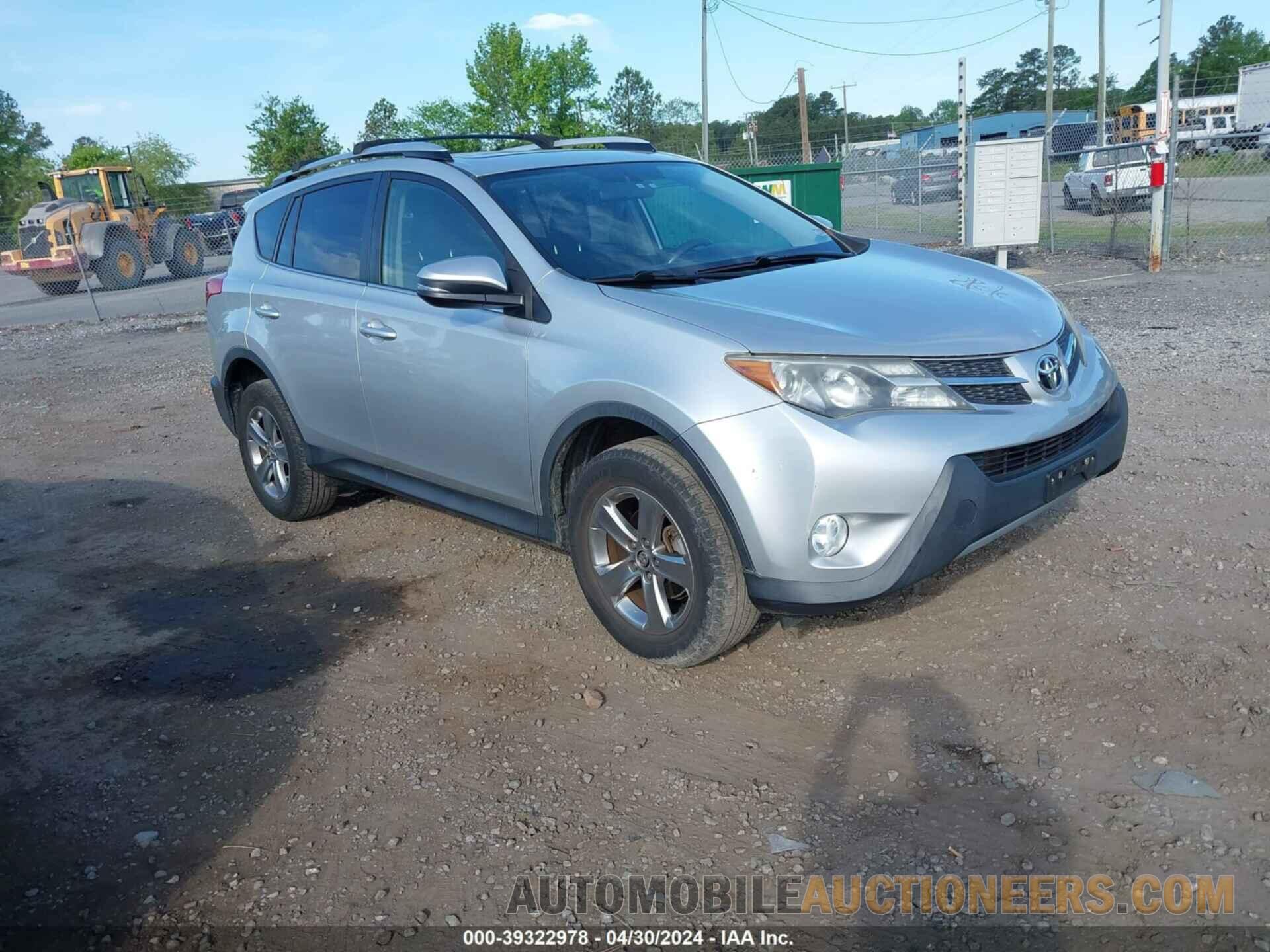 JTMRFREV3FD152502 TOYOTA RAV4 2015