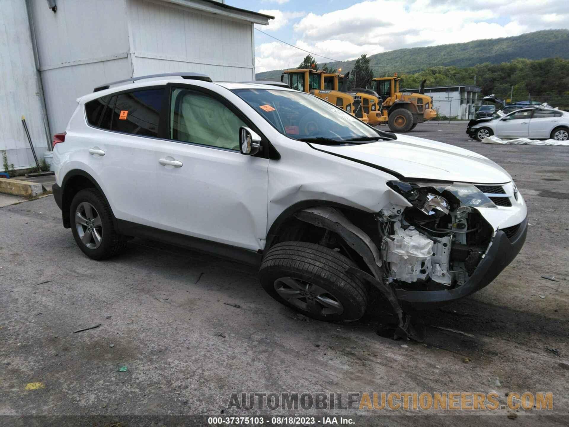 JTMRFREV3FD173124 TOYOTA RAV4 2015