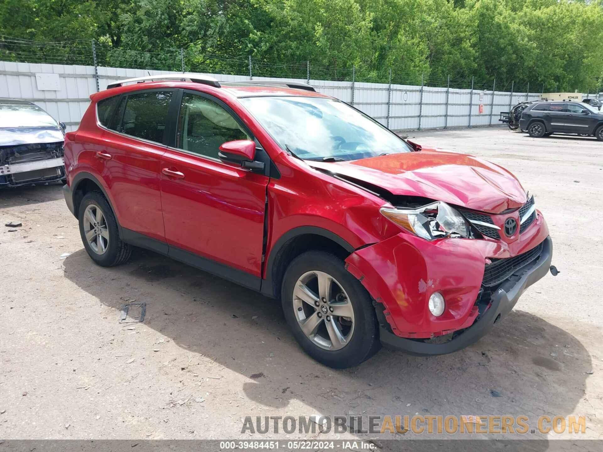 JTMRFREV4FD100604 TOYOTA RAV4 2015