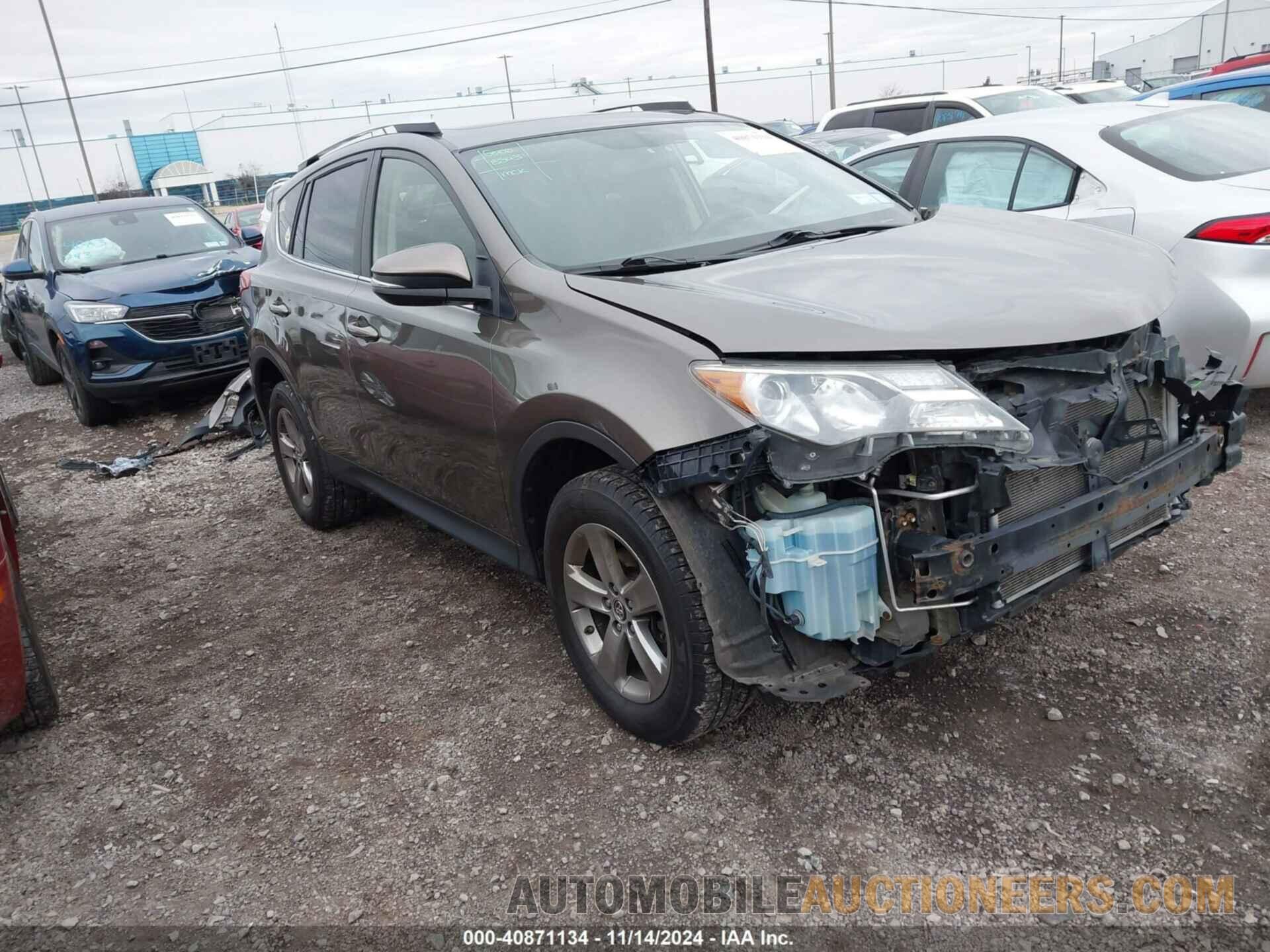 JTMRFREV4FD147678 TOYOTA RAV4 2015