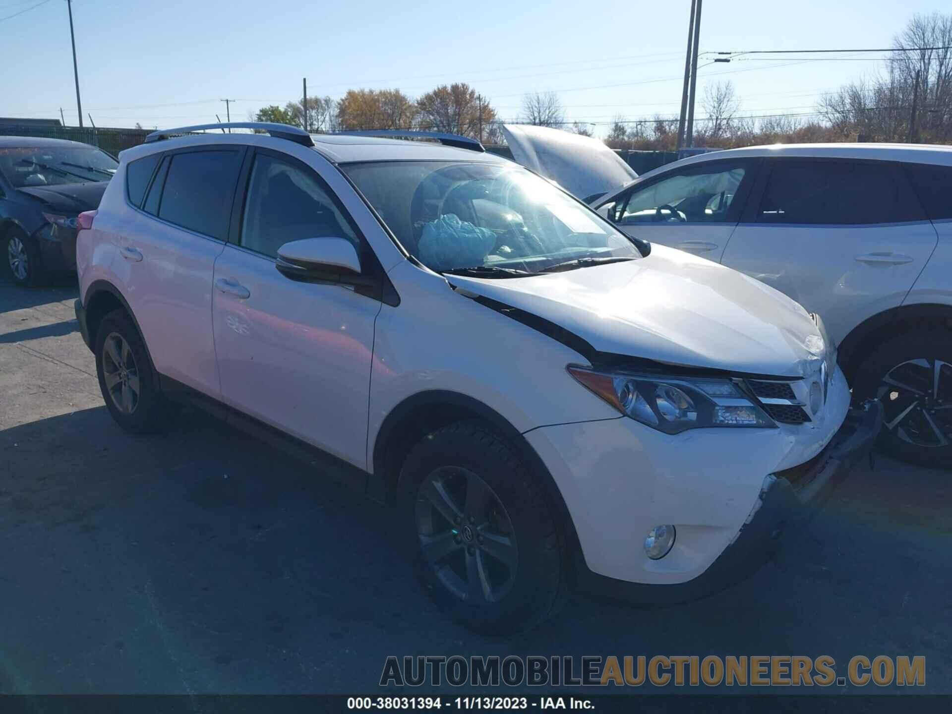 JTMRFREV5FD153862 TOYOTA RAV4 2015