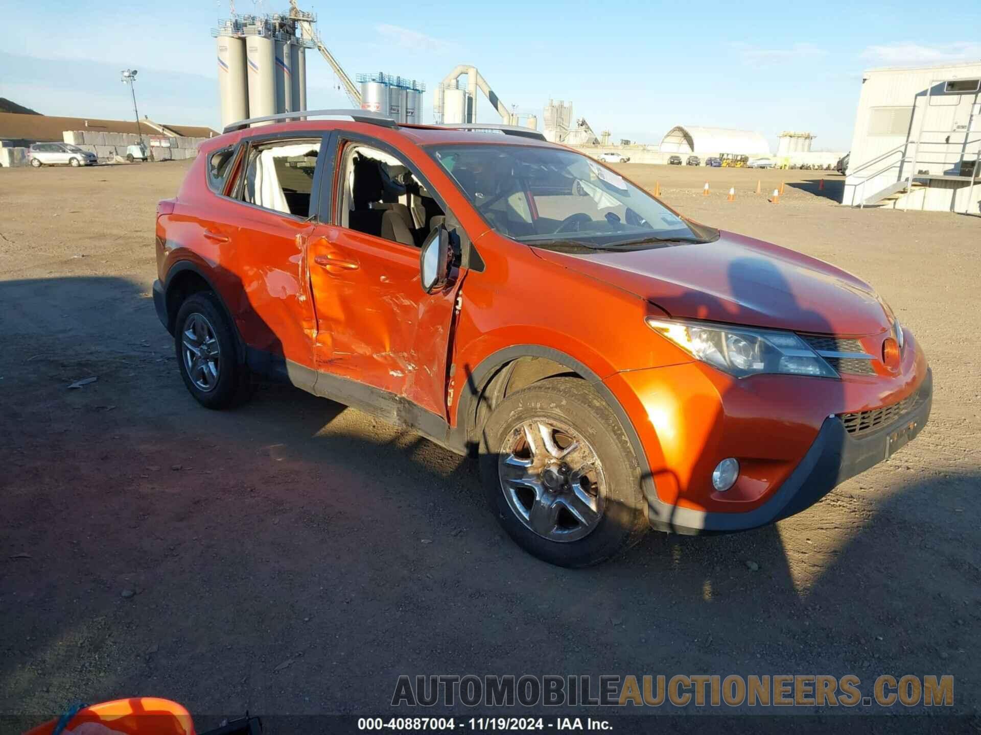 JTMRFREV6FD153398 TOYOTA RAV4 2015