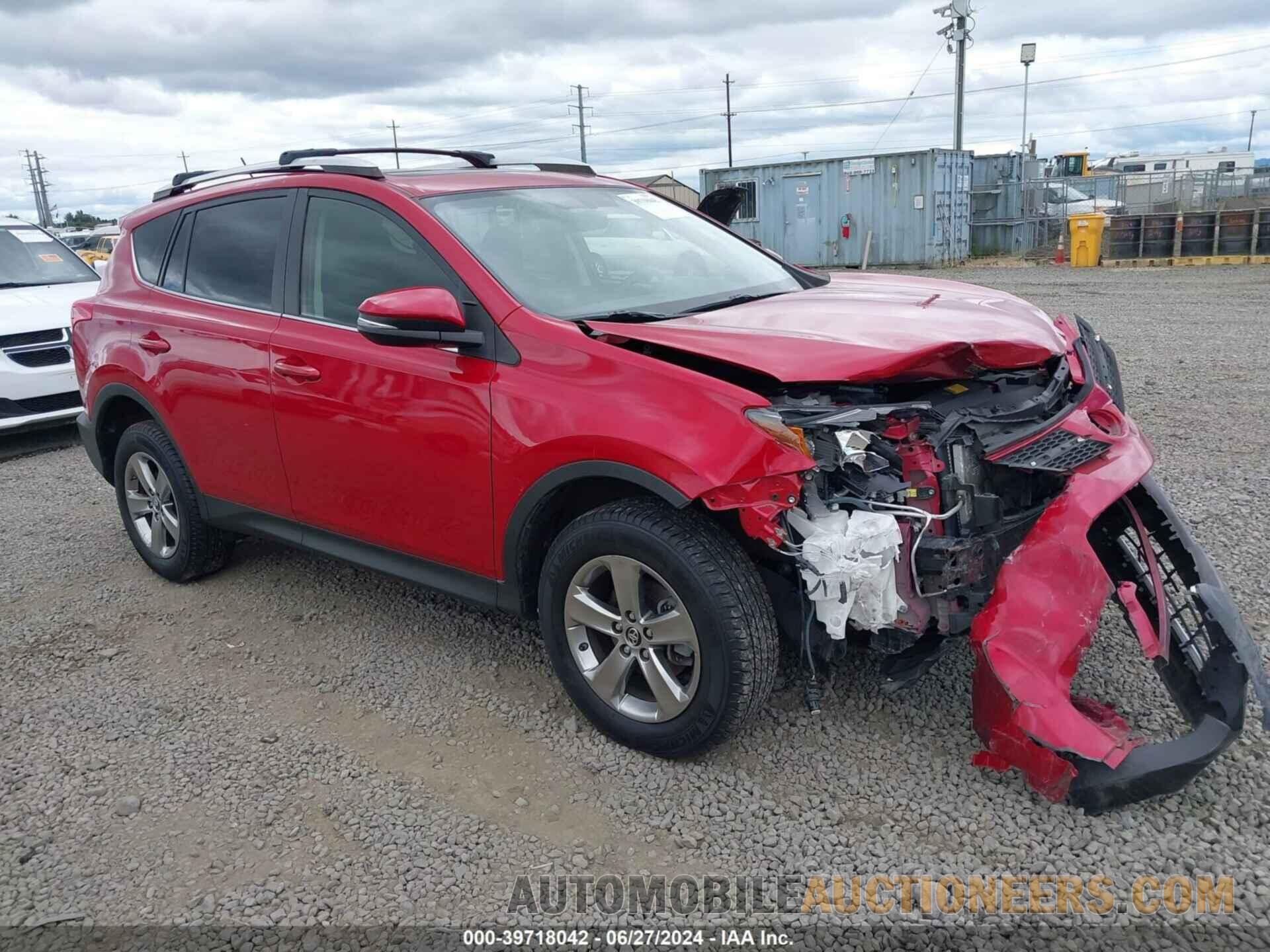 JTMRFREV7FD135699 TOYOTA RAV4 2015