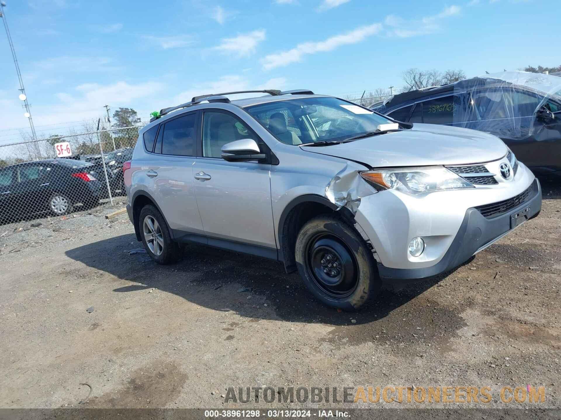 JTMRFREV7FD151014 TOYOTA RAV4 2015