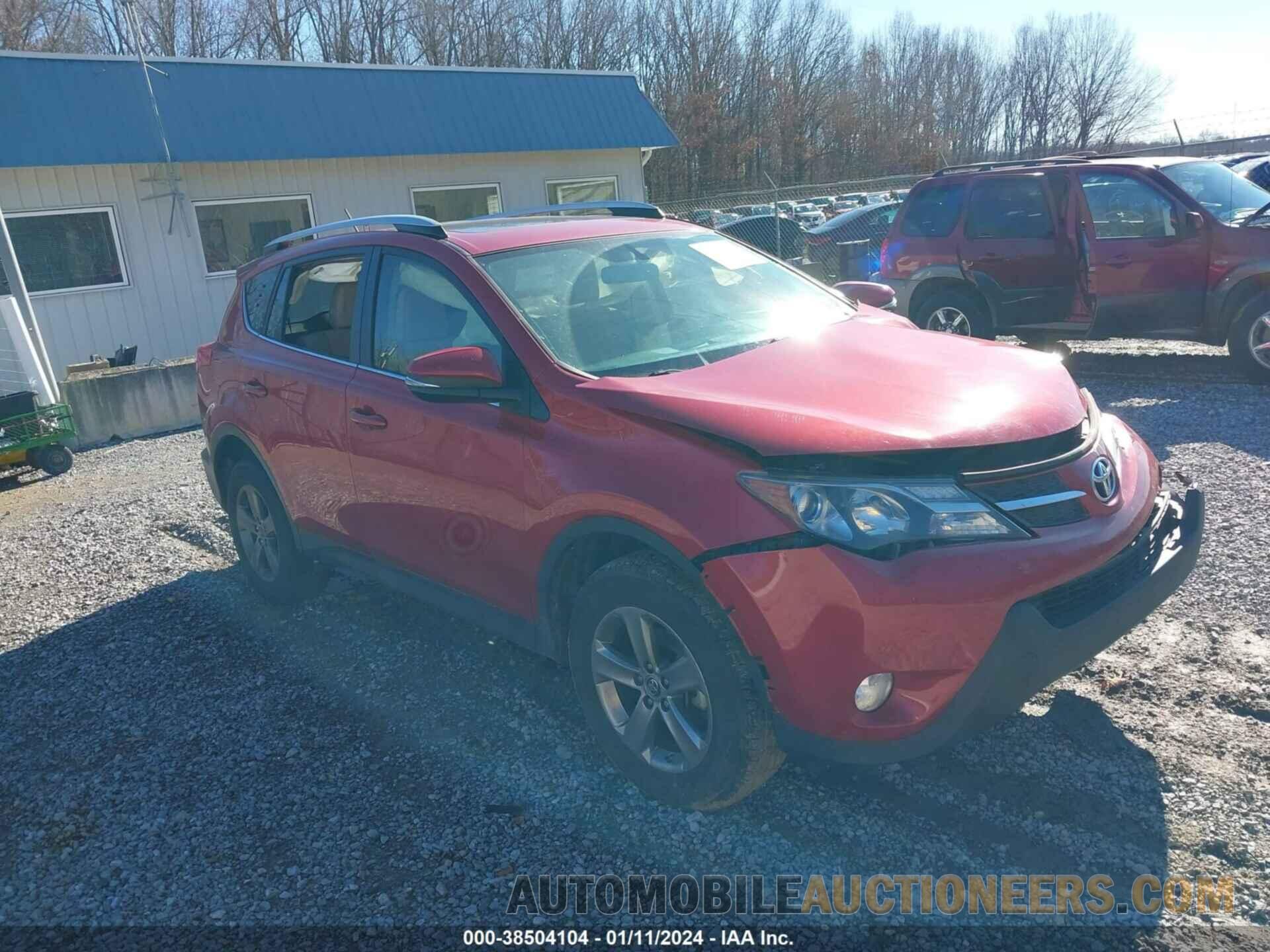 JTMRFREV7FD158318 TOYOTA RAV4 2015