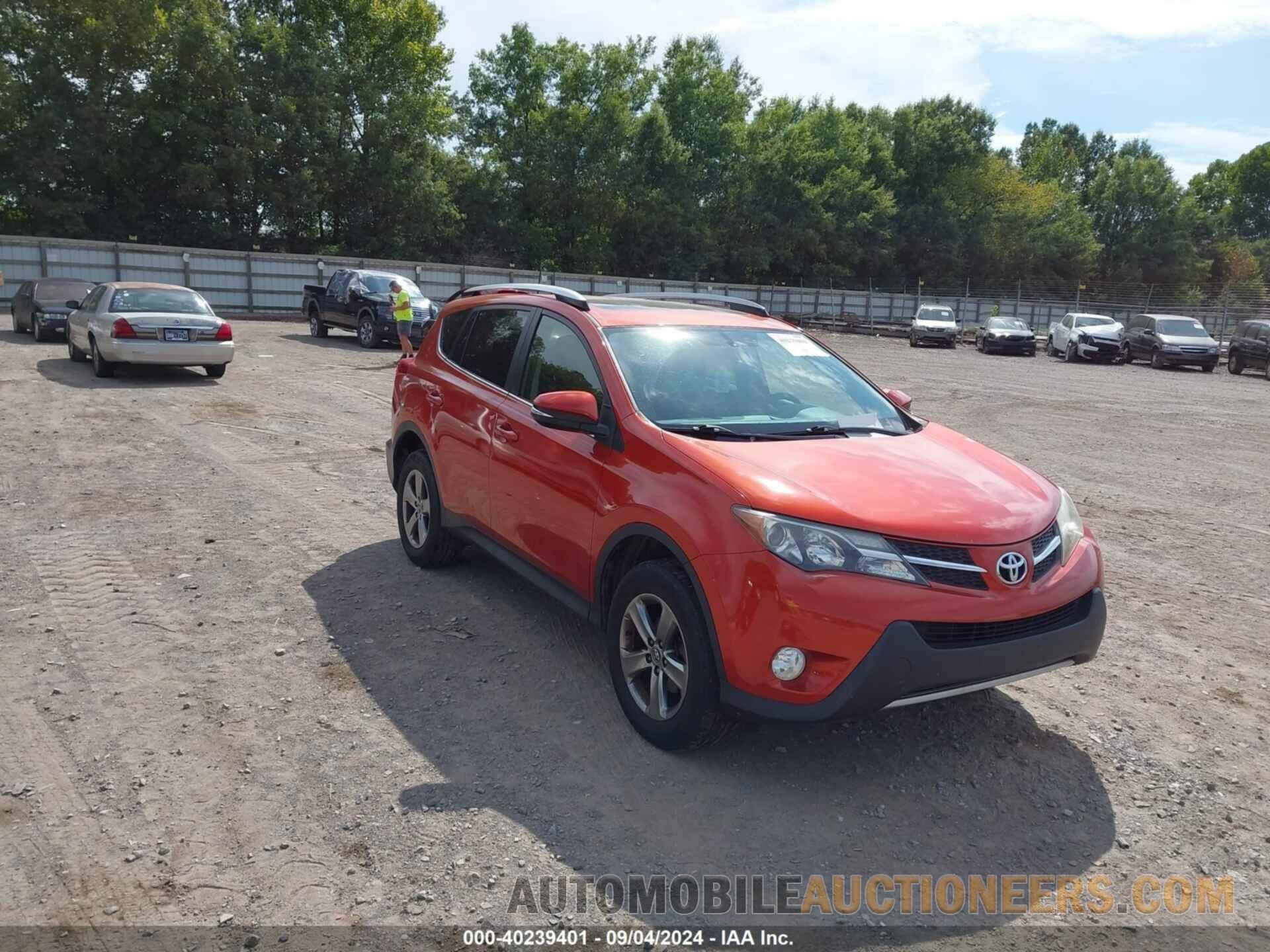 JTMRFREV9FD153430 TOYOTA RAV4 2015