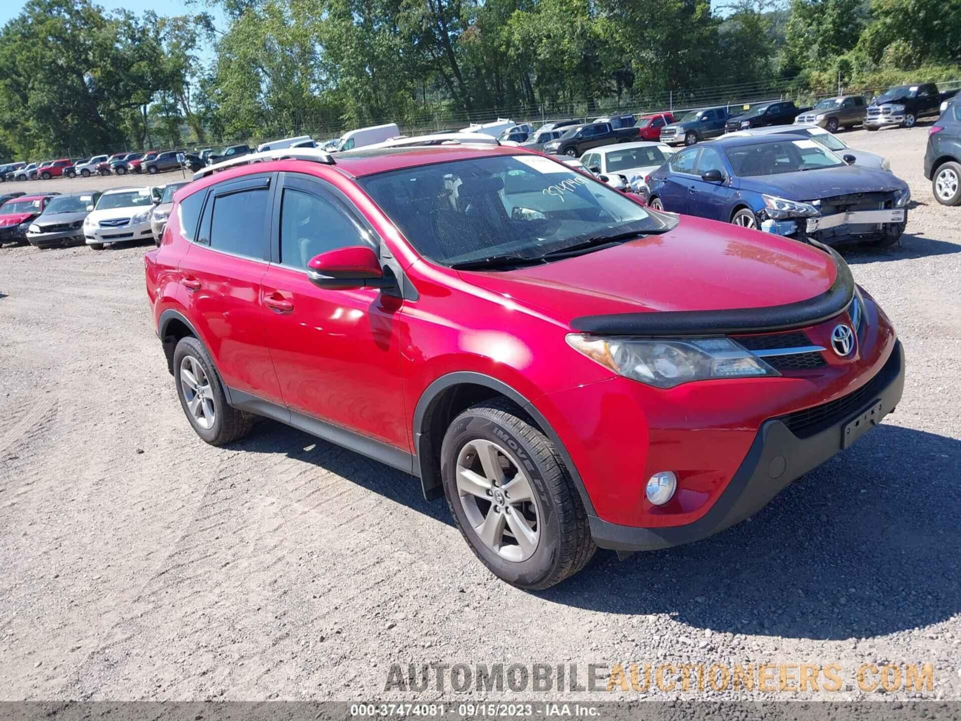 JTMRFREVXFJ029751 TOYOTA RAV4 2015