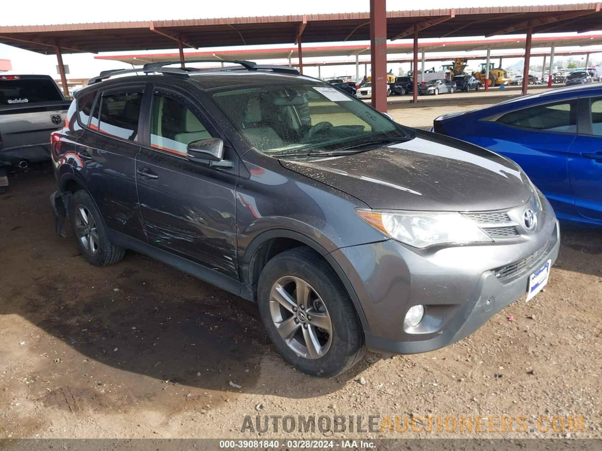 JTMRFREVXFJ050826 TOYOTA RAV4 2015