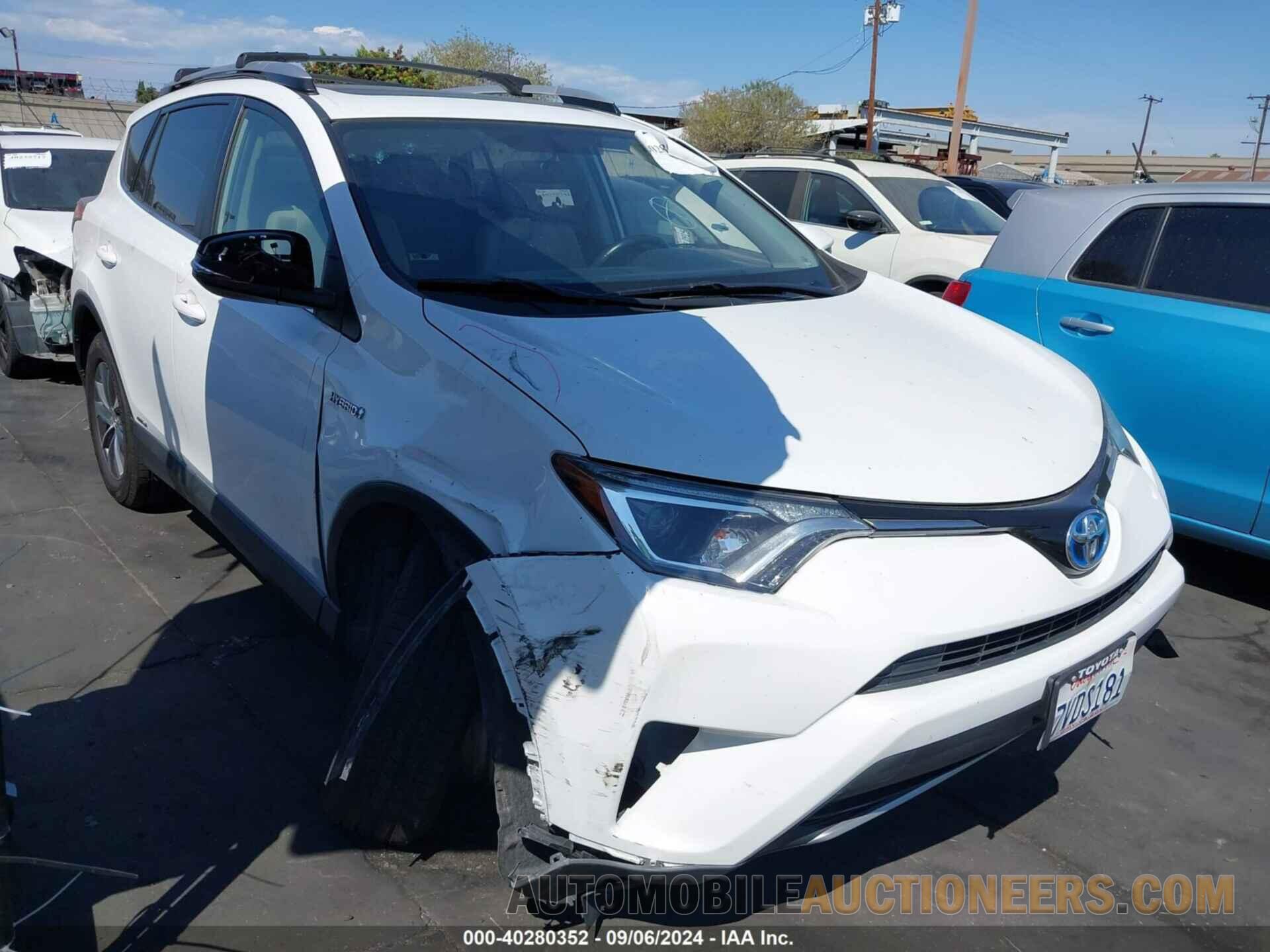 JTMRJREV9GD057748 TOYOTA RAV4 HYBRID 2016