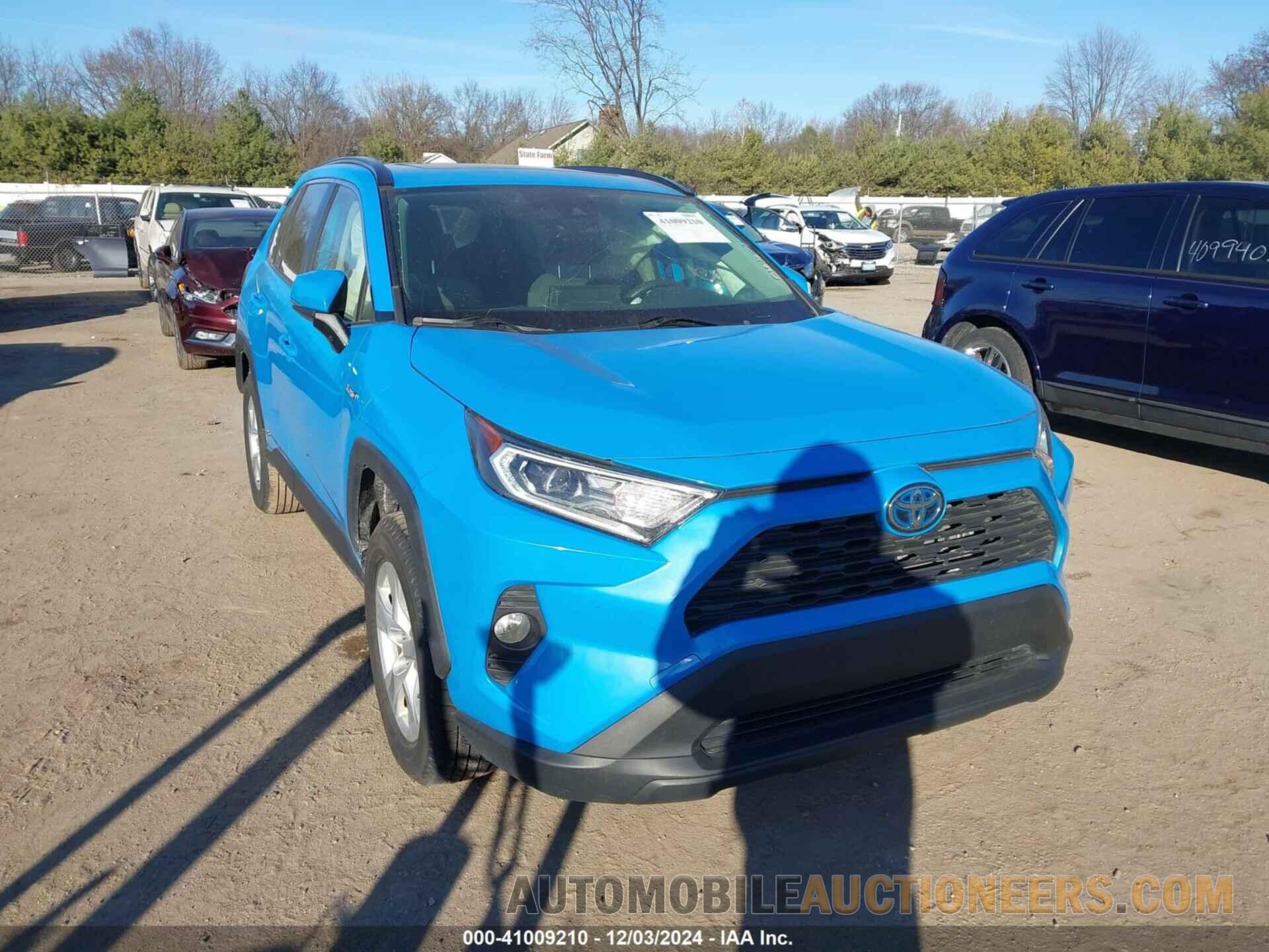 JTMRWRFV5KD020186 TOYOTA RAV4 HYBRID 2019