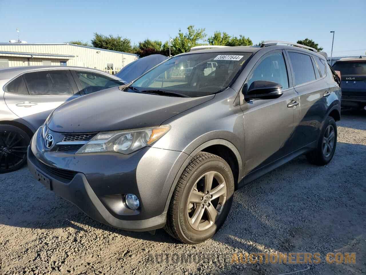 JTMWFREV0FD070164 TOYOTA RAV4 2015