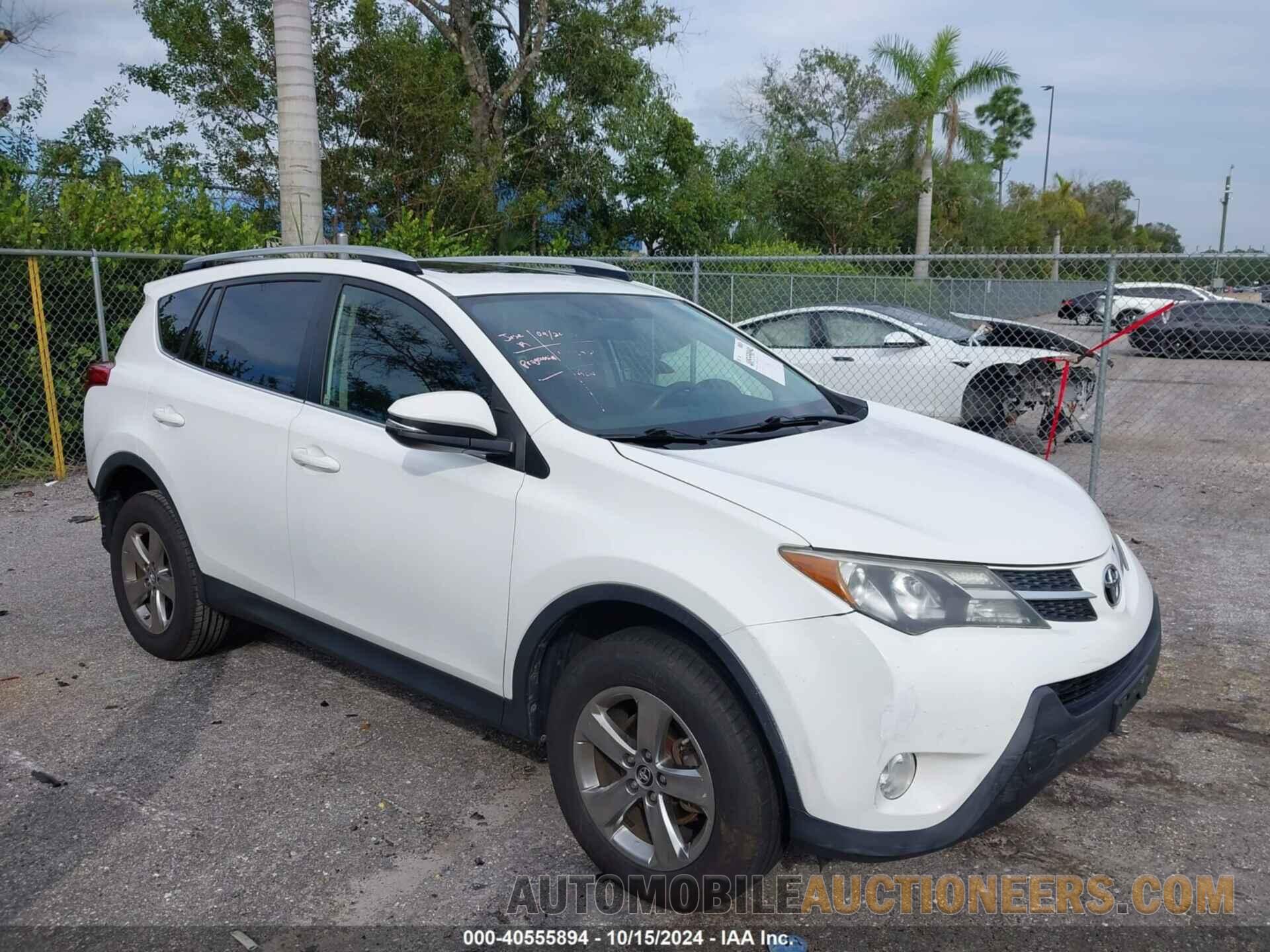 JTMWFREV1FD052210 TOYOTA RAV4 2015