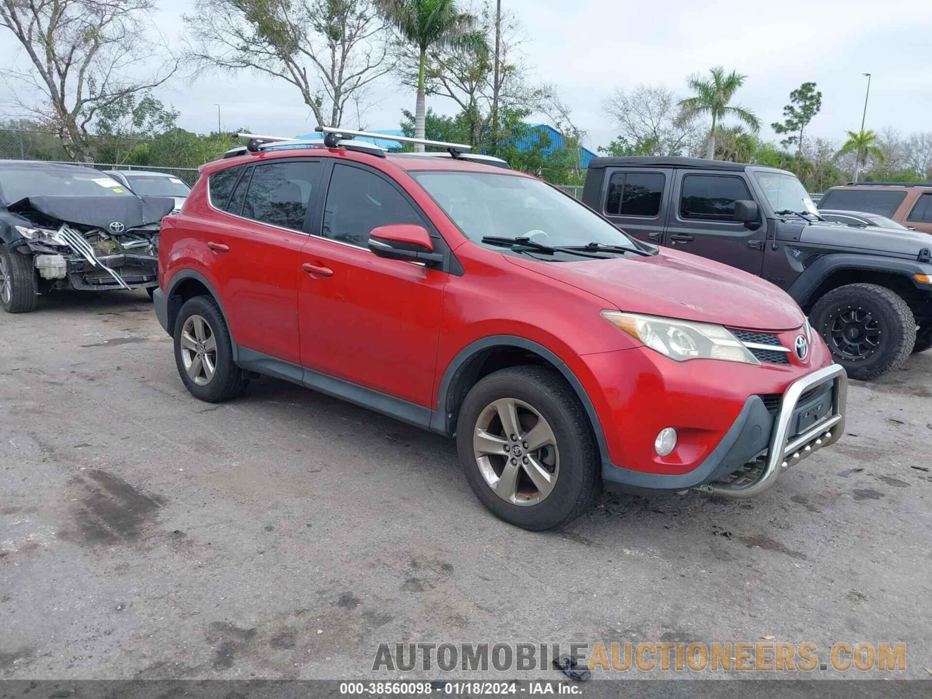 JTMWFREV1FD056614 TOYOTA RAV4 2015