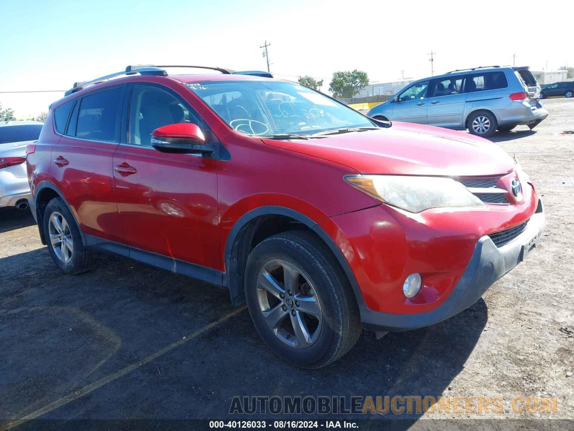 JTMWFREV1FD060209 TOYOTA RAV4 2015