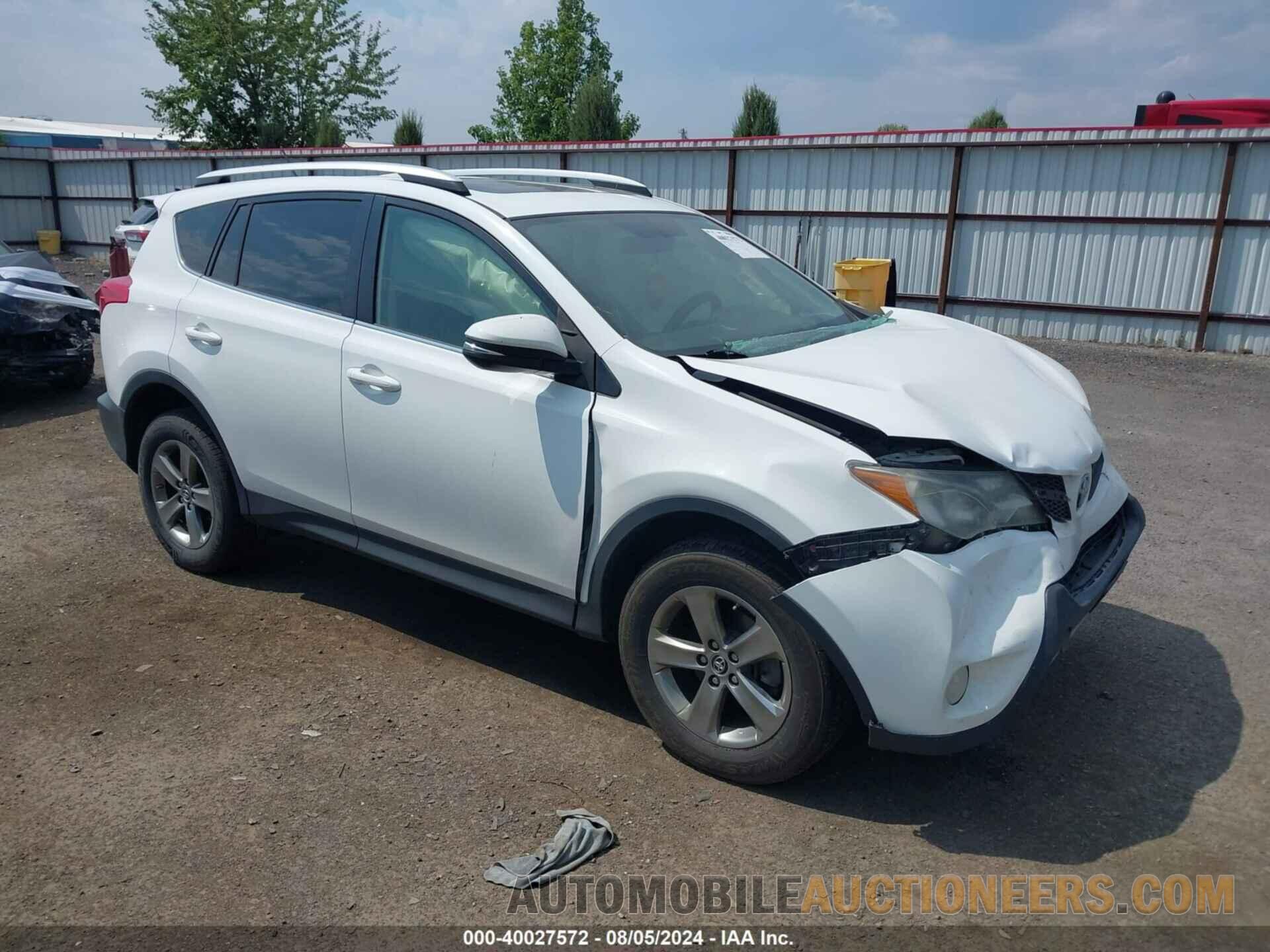 JTMWFREV2FD064561 TOYOTA RAV4 2015