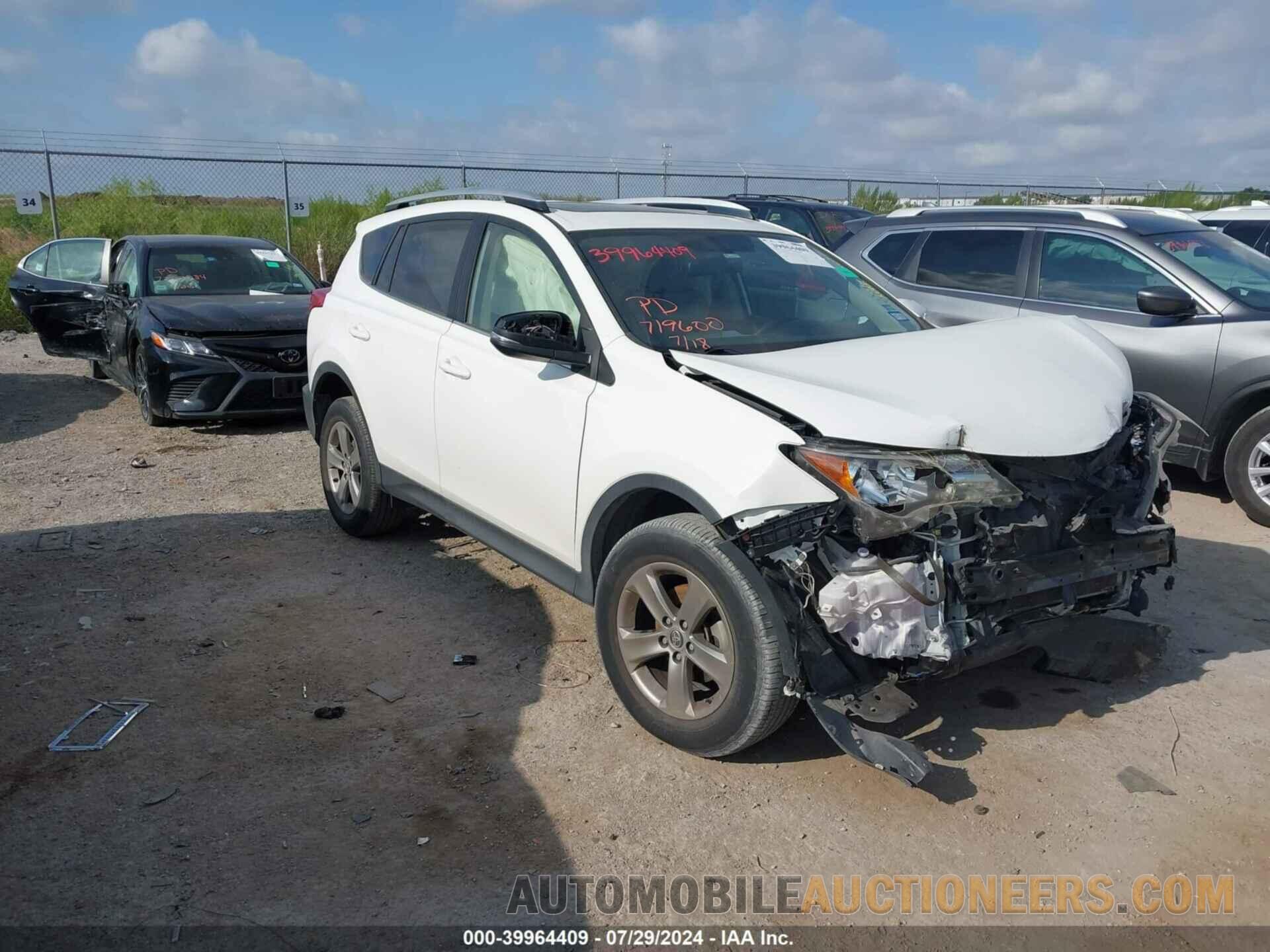 JTMWFREV2FD078640 TOYOTA RAV4 2015