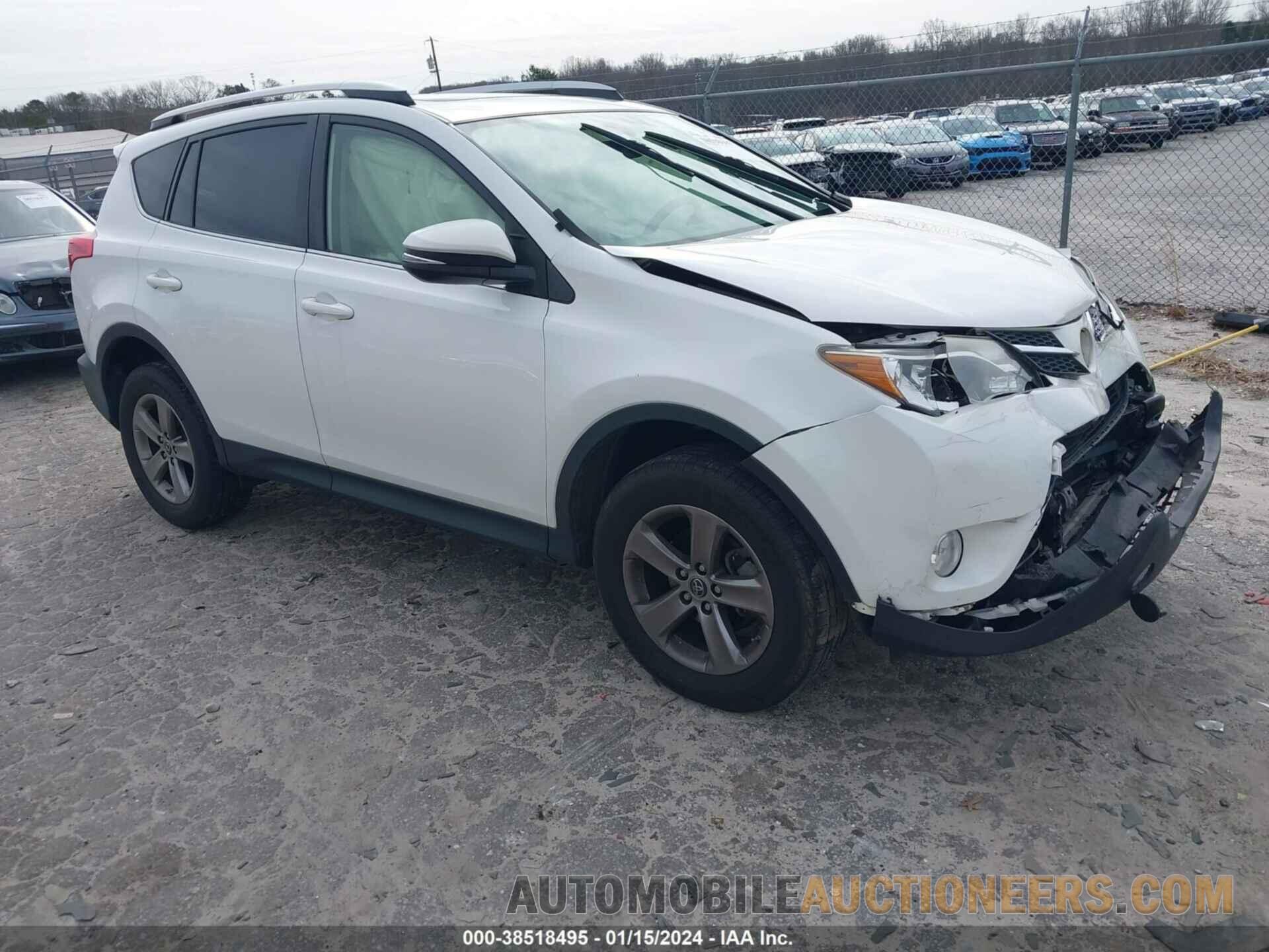 JTMWFREV3FD063810 TOYOTA RAV4 2015