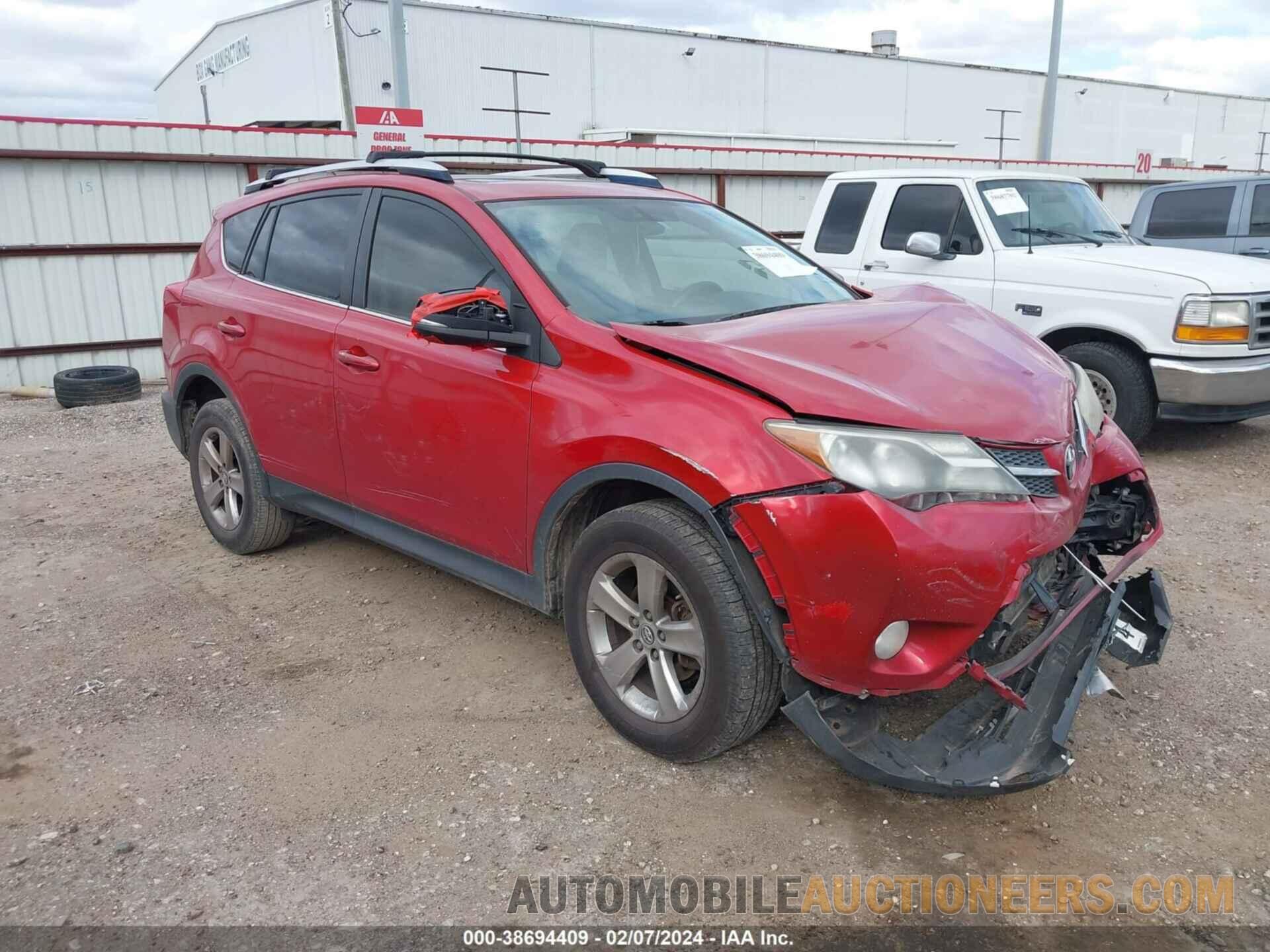 JTMWFREV3FJ033207 TOYOTA RAV4 2015