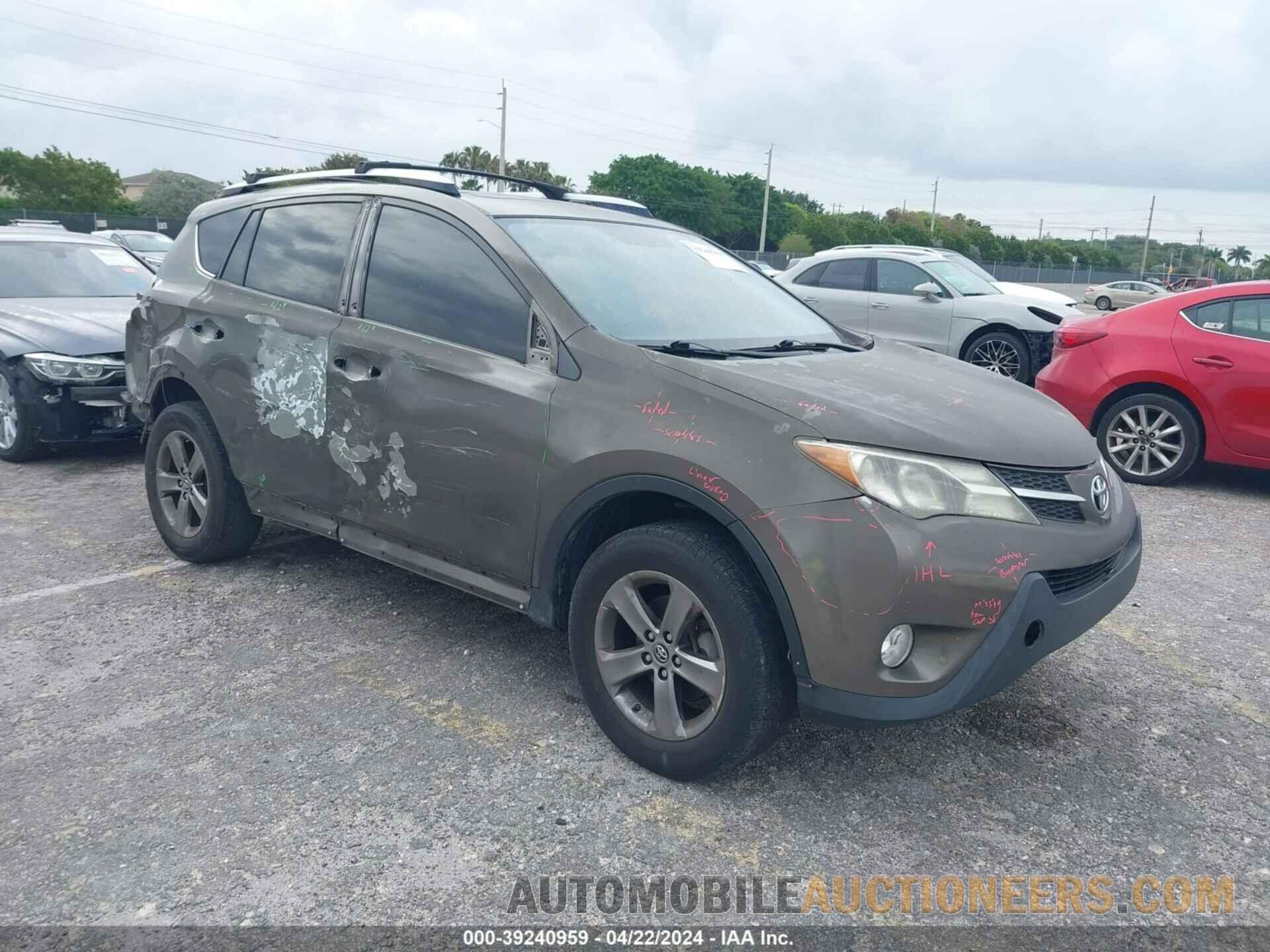 JTMWFREV4FD079515 TOYOTA RAV4 2015