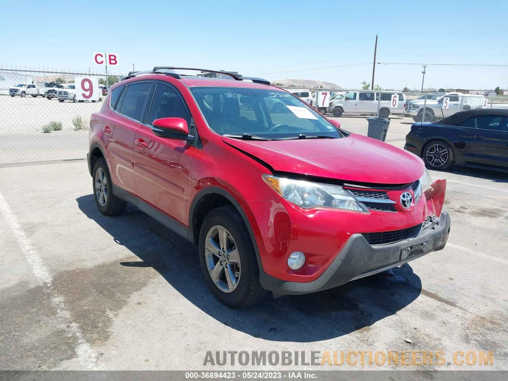 JTMWFREV5FD070208 TOYOTA RAV4 2015