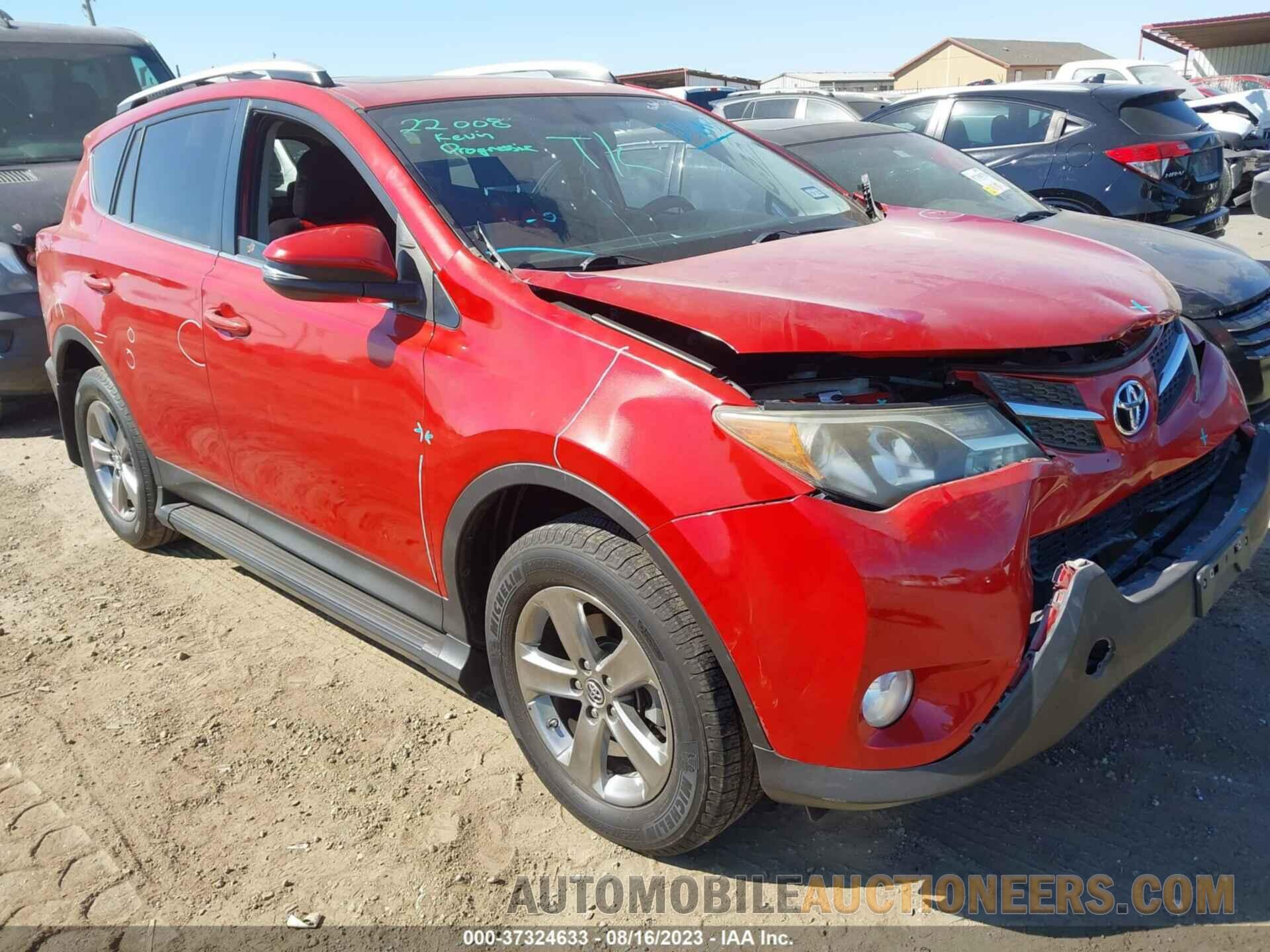 JTMWFREV5FD073450 TOYOTA RAV4 2015