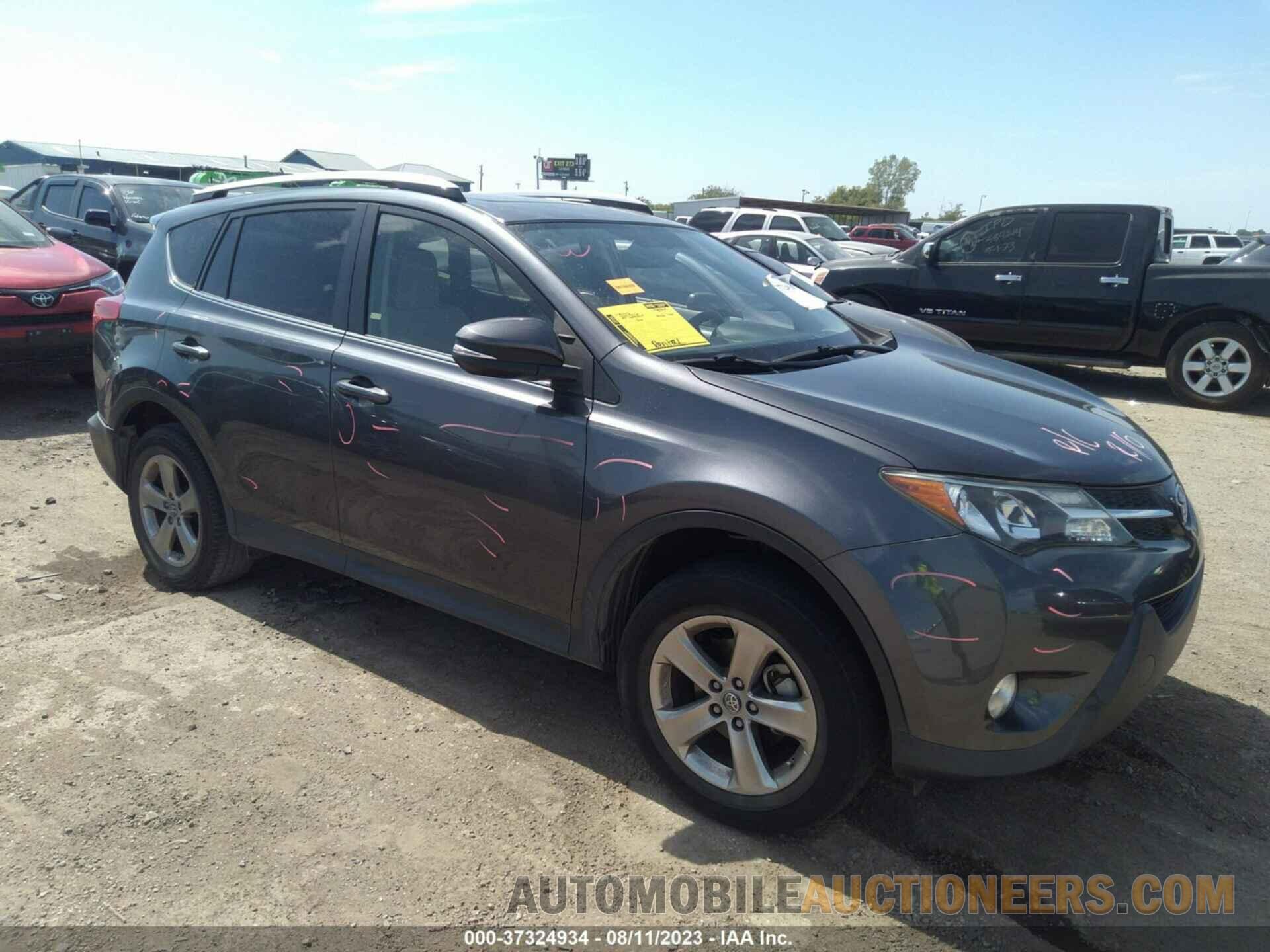 JTMWFREV5FD076784 TOYOTA RAV4 2015