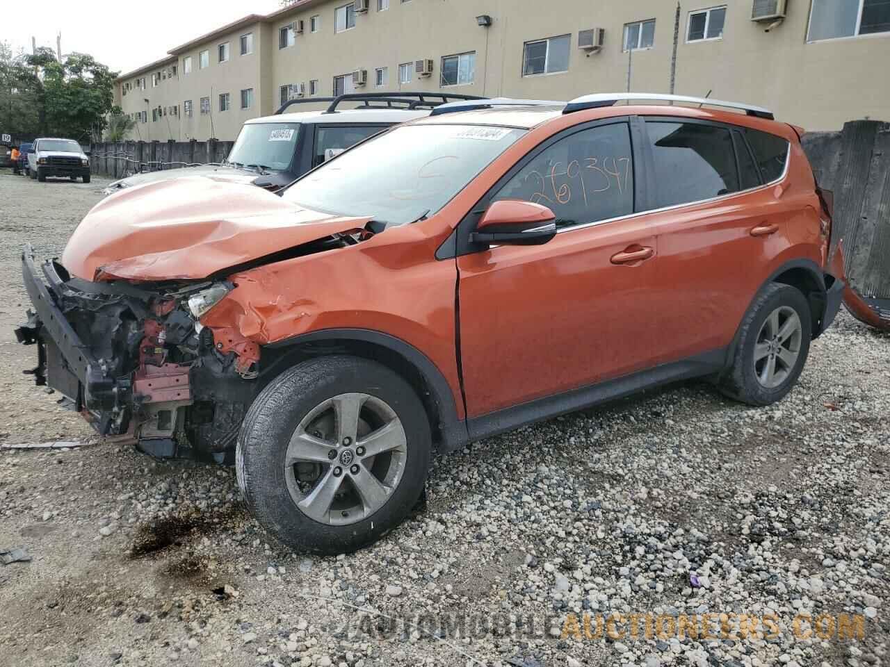 JTMWFREV6FD059332 TOYOTA RAV4 2015