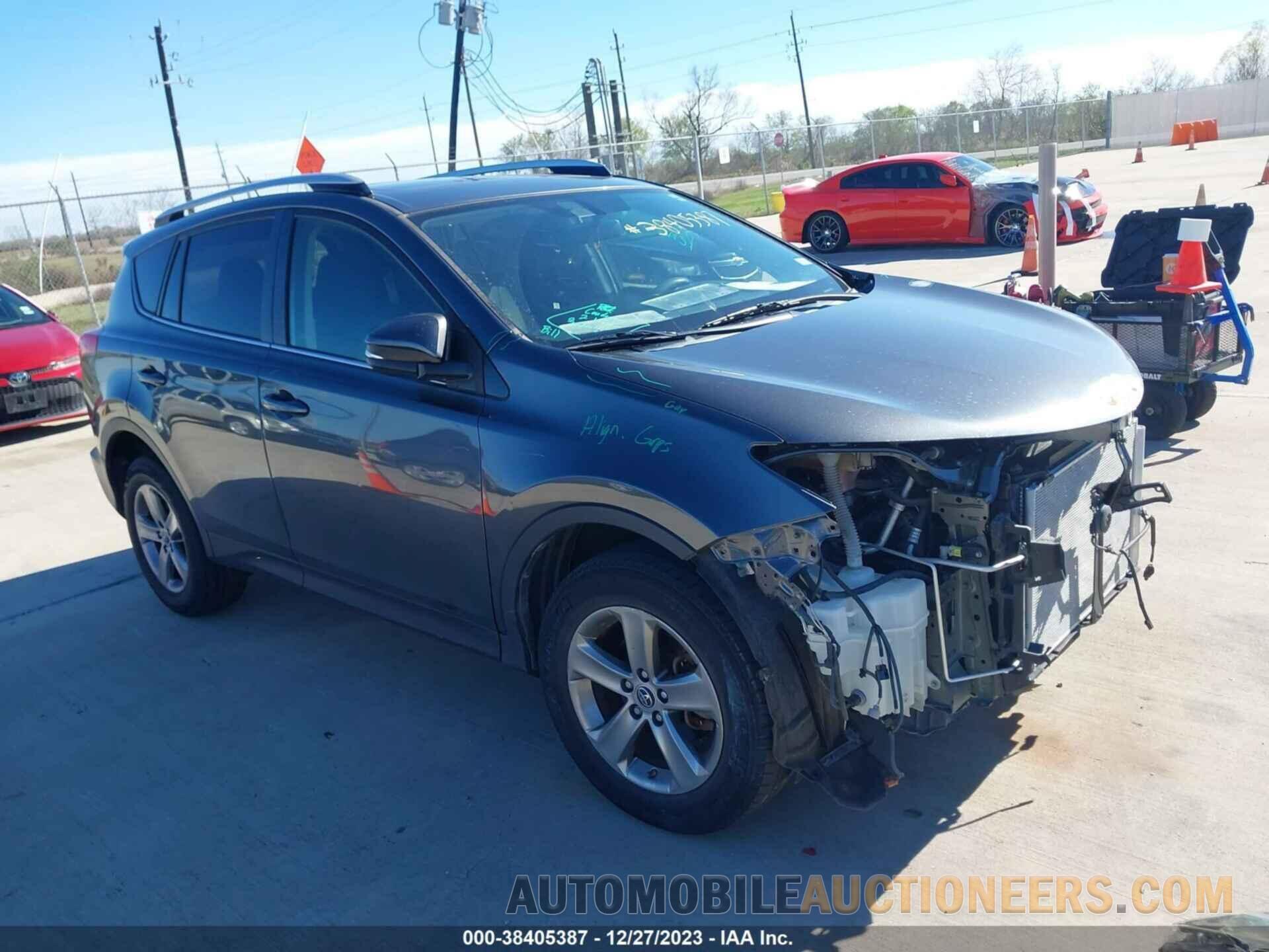 JTMWFREV7FD057587 TOYOTA RAV4 2015