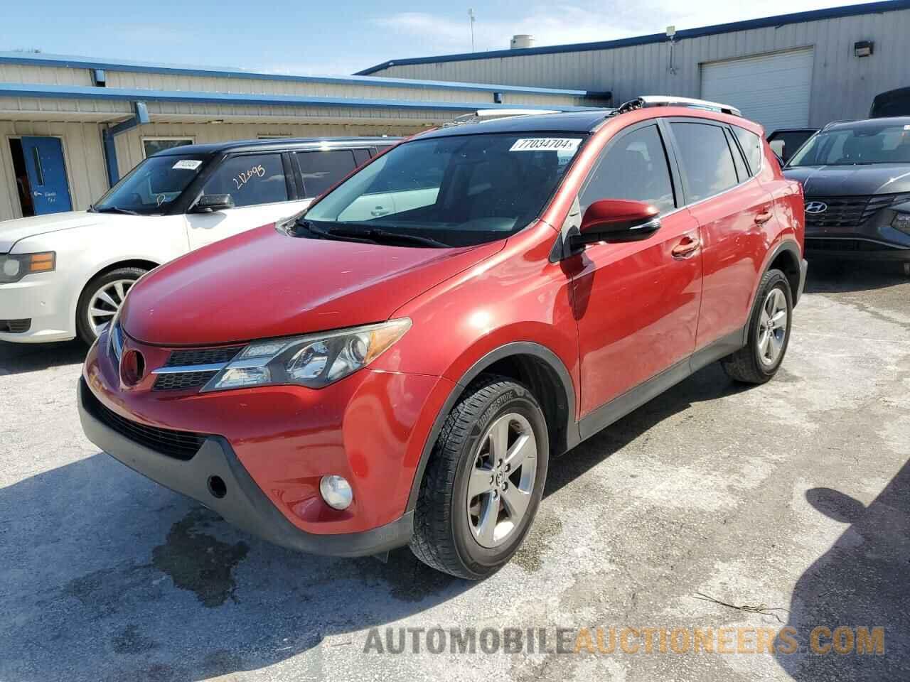 JTMWFREV8FD059378 TOYOTA RAV4 2015