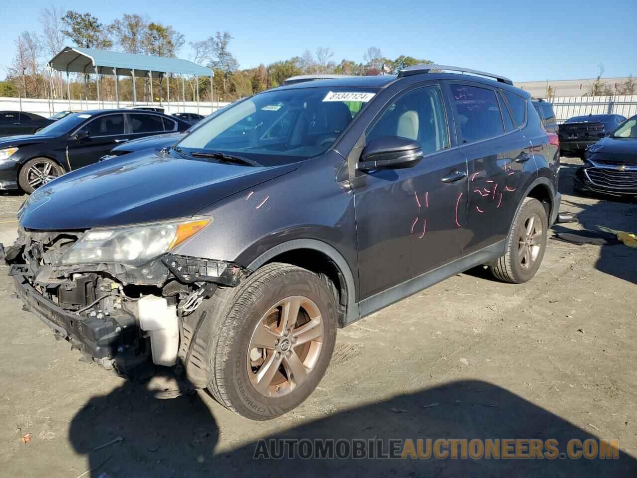 JTMWFREV9FJ041411 TOYOTA RAV4 2015