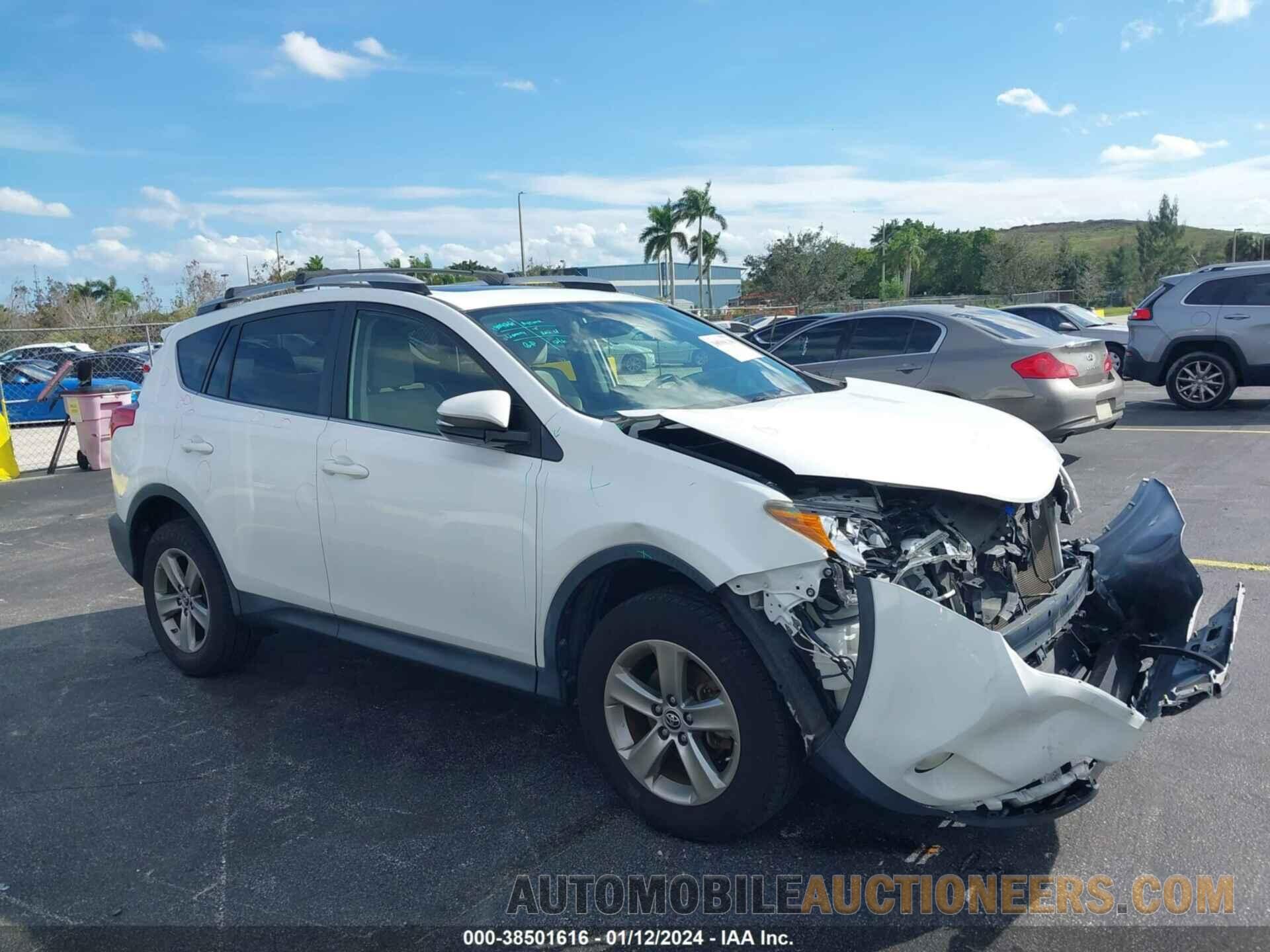 JTMWFREVXFD063237 TOYOTA RAV4 2015