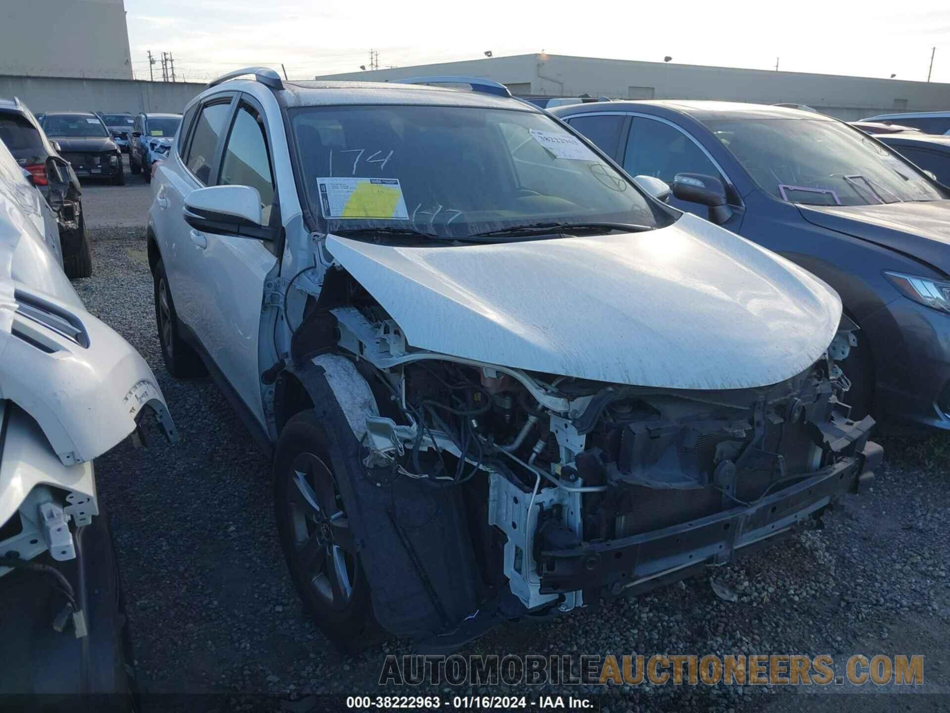 JTMWFREVXFD065926 TOYOTA RAV4 2015