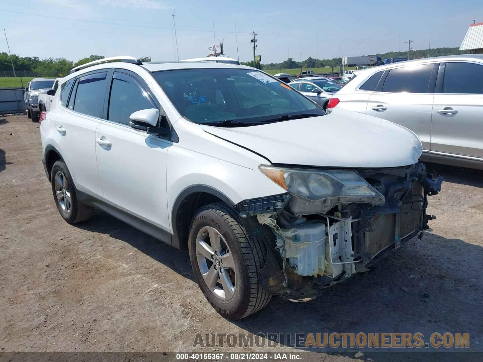 JTMWFREVXFD071306 TOYOTA RAV4 2015