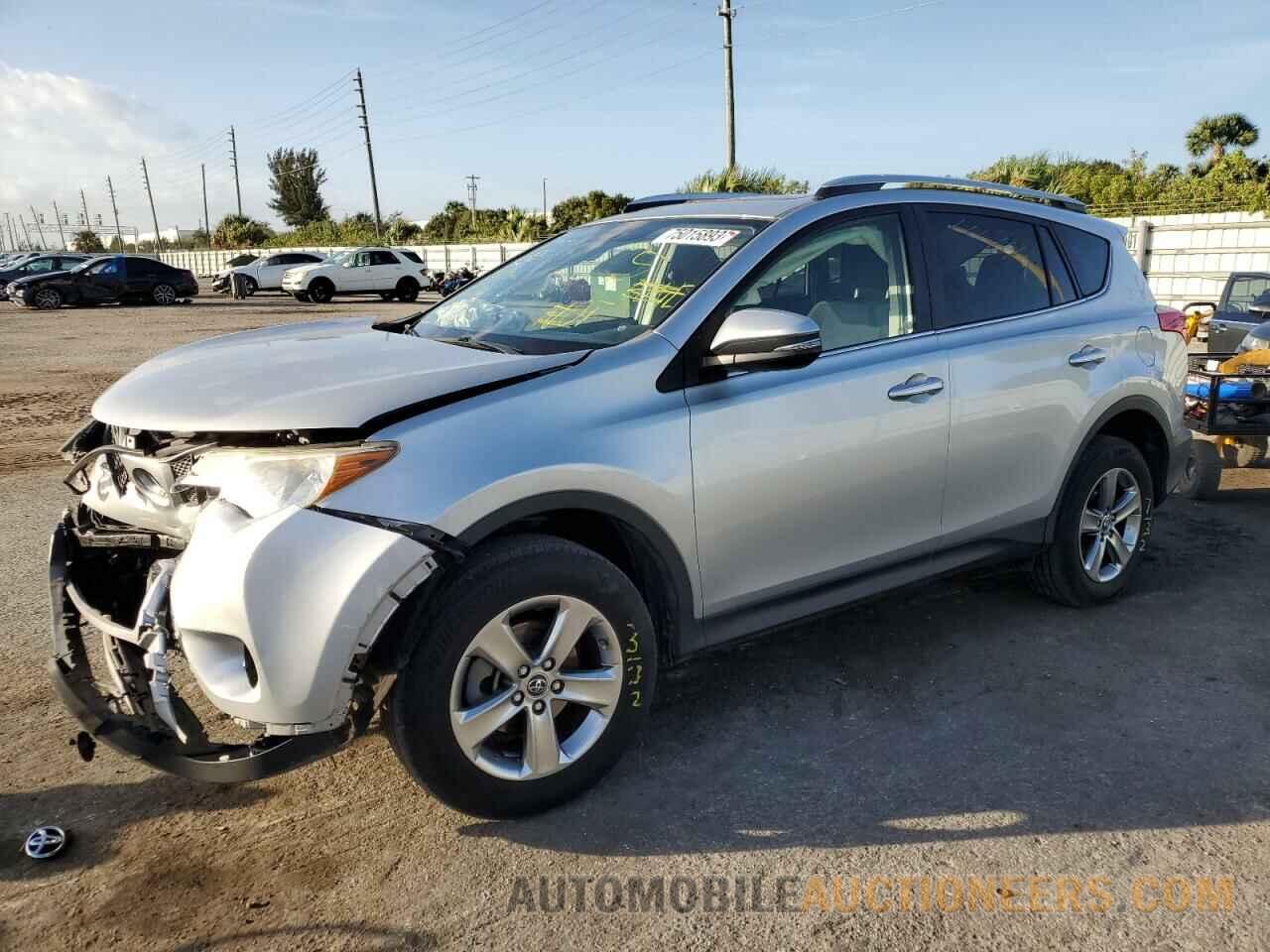 JTMWFREVXFJ046083 TOYOTA RAV4 2015