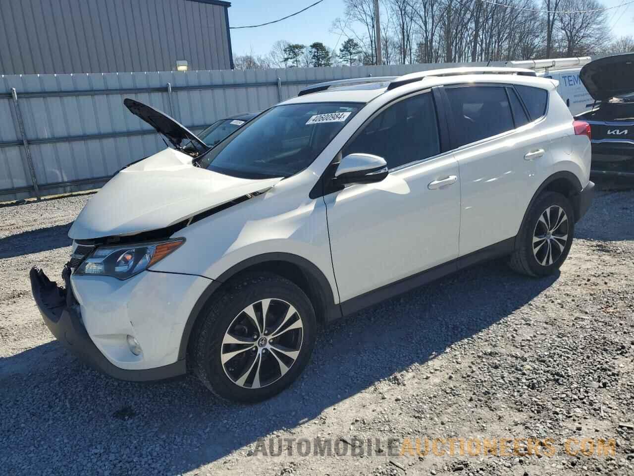 JTMYFREV0FD080606 TOYOTA RAV4 2015