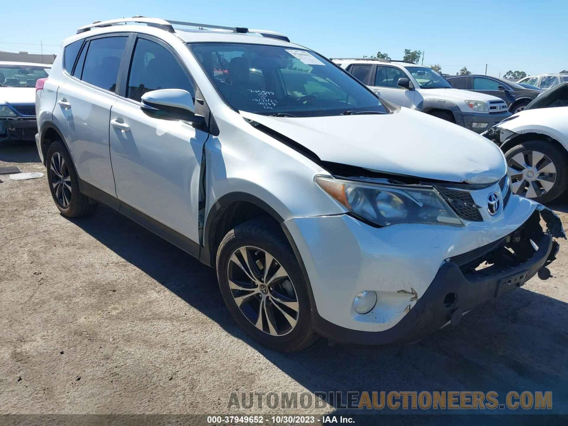 JTMYFREV1FD048781 TOYOTA RAV4 2015