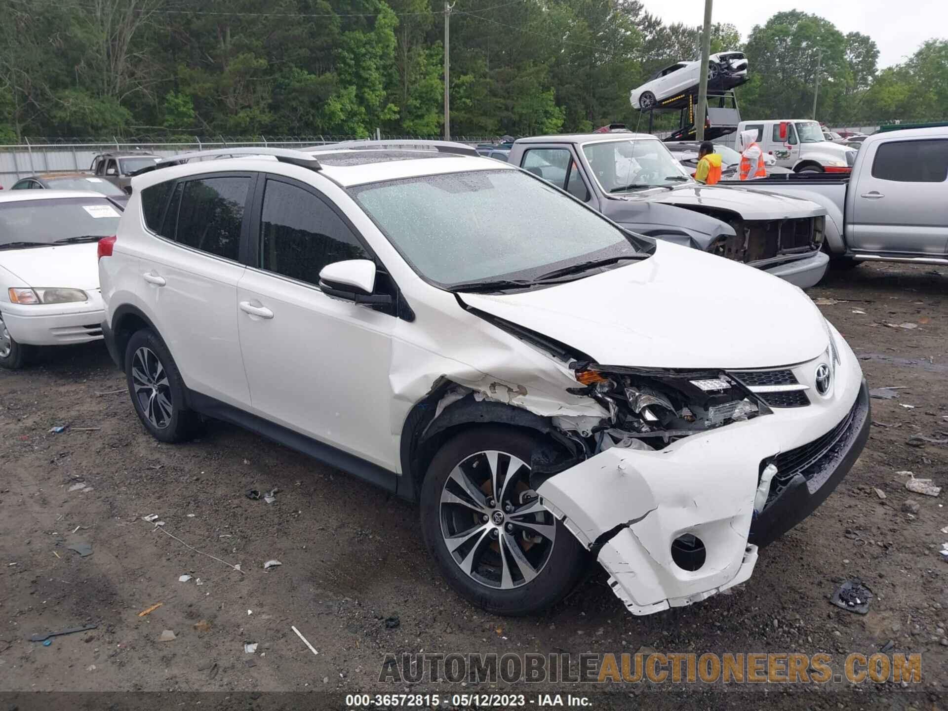 JTMYFREV6FD080447 TOYOTA RAV4 2015