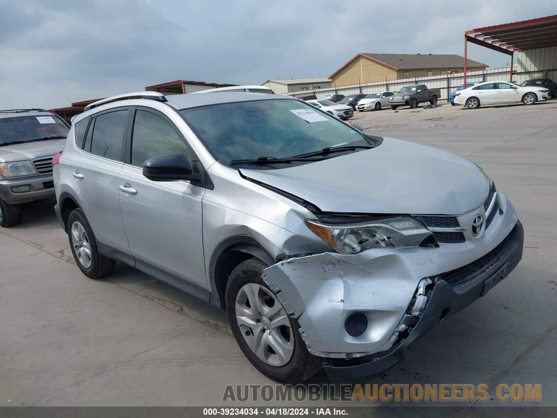 JTMZFREV4FD054580 TOYOTA RAV4 2015