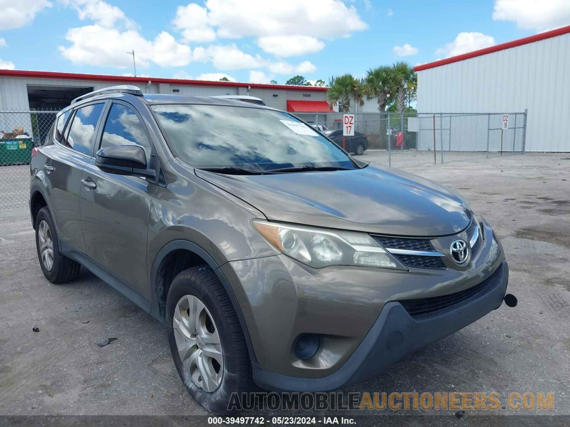 JTMZFREV9FD077434 TOYOTA RAV4 2015