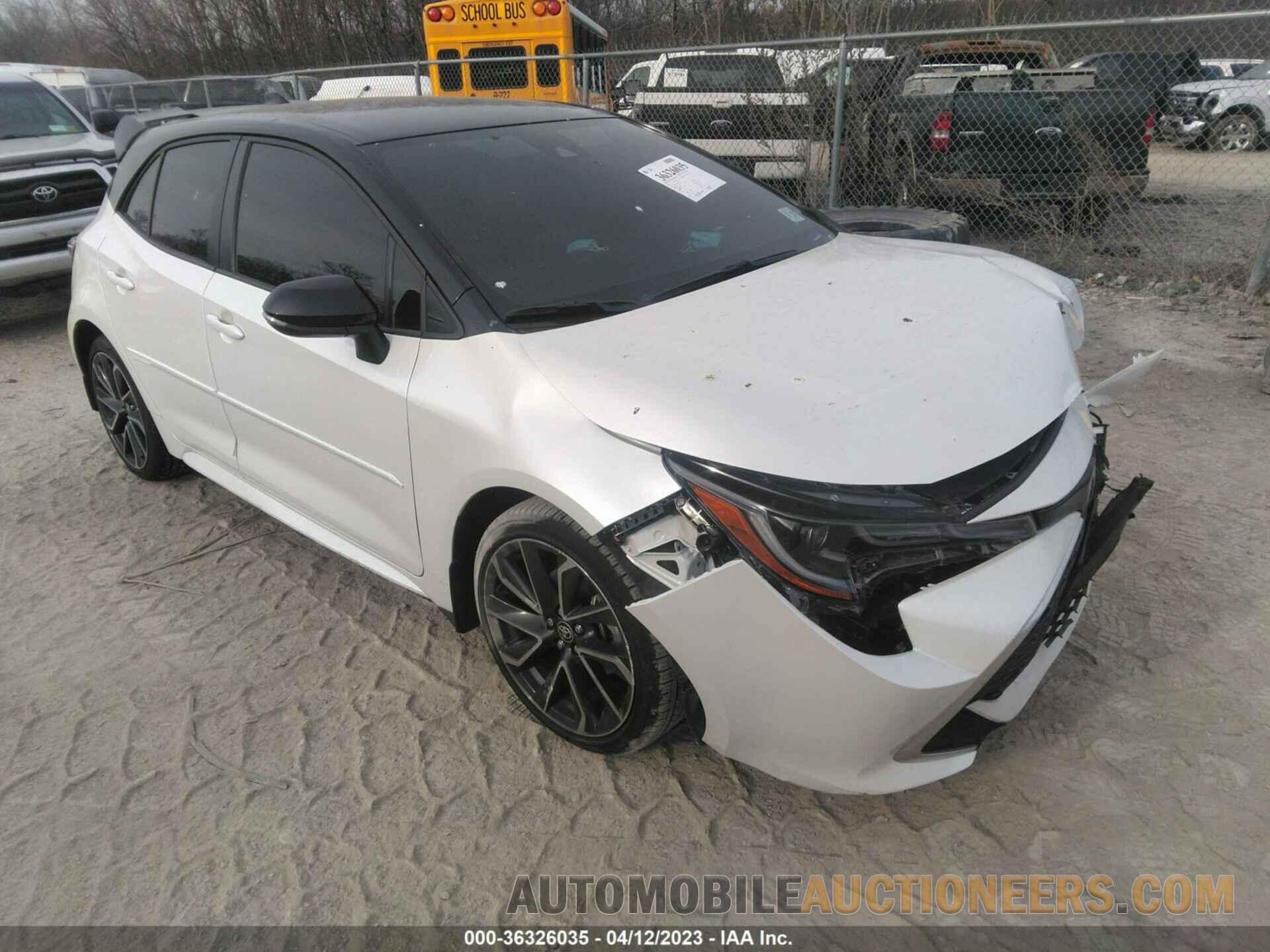 JTNA4MBE0N3175908 TOYOTA COROLLA HATCHBACK 2022