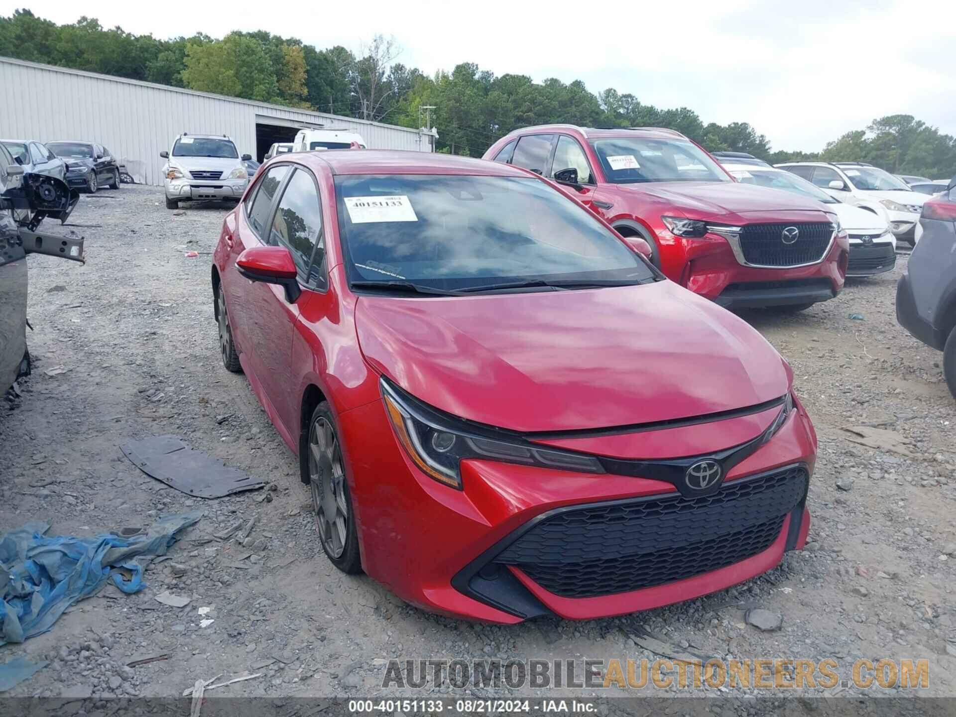 JTNB4MBE2M3136711 TOYOTA COROLLA 2021