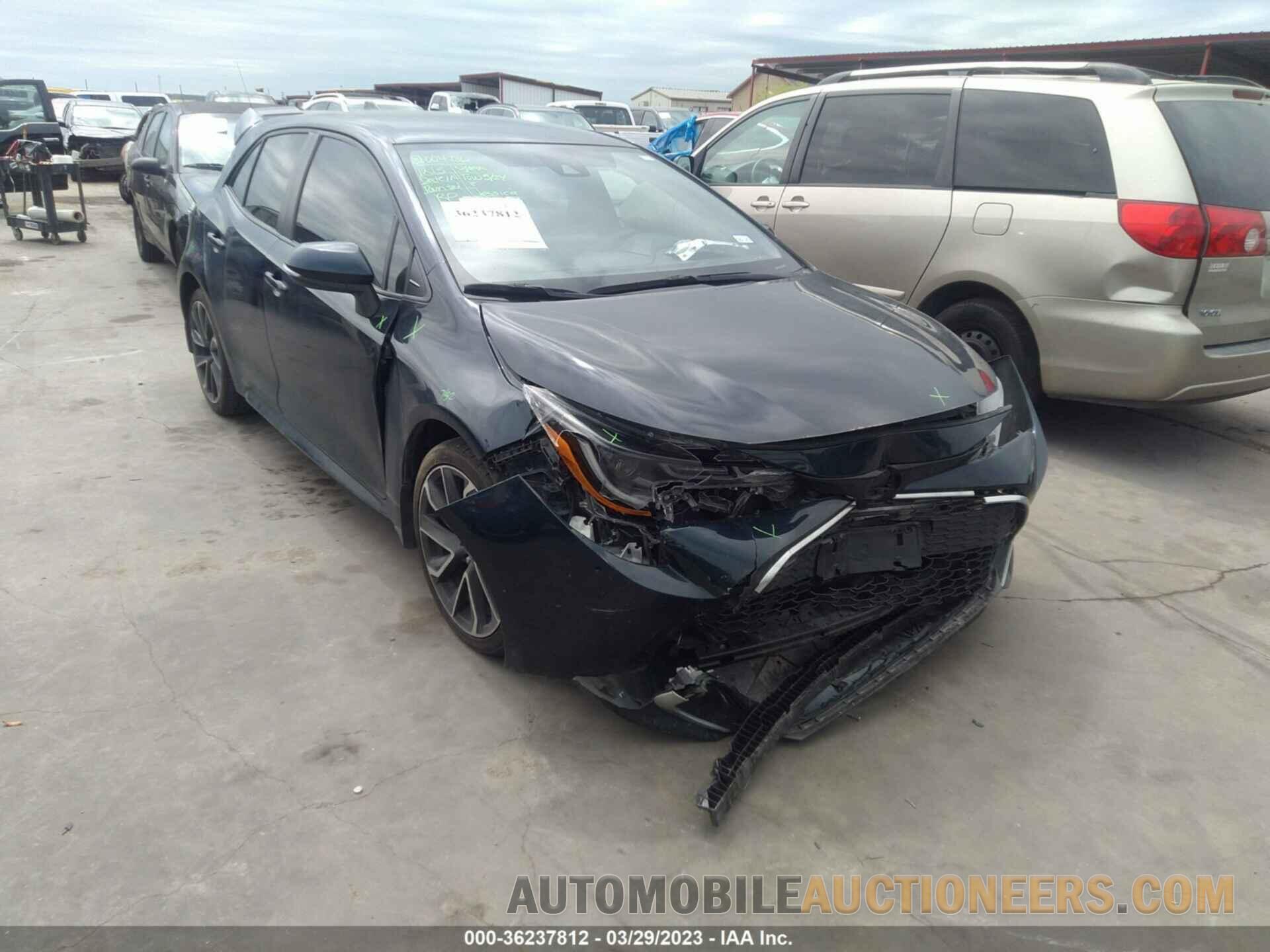 JTNC4MBE9M3138587 TOYOTA COROLLA HATCHBACK 2021