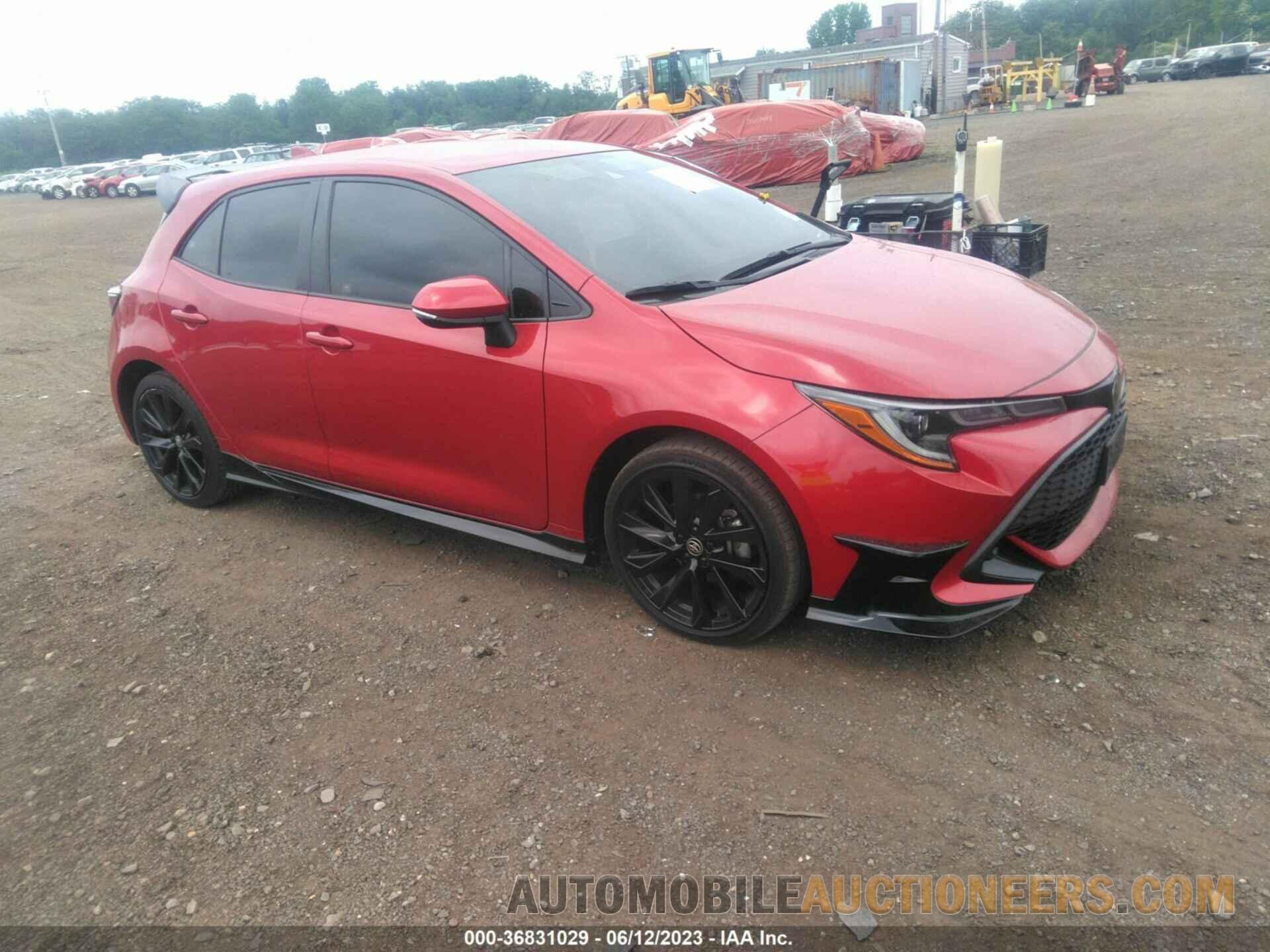 JTND4MBE0M3108351 TOYOTA COROLLA HATCHBACK 2021