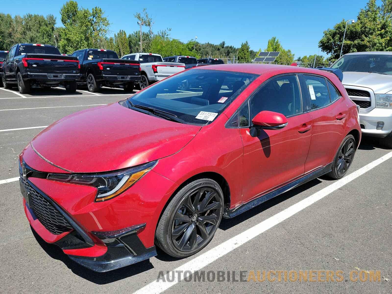 JTND4MBE0M3110374 Toyota Corolla Hatchback 2021