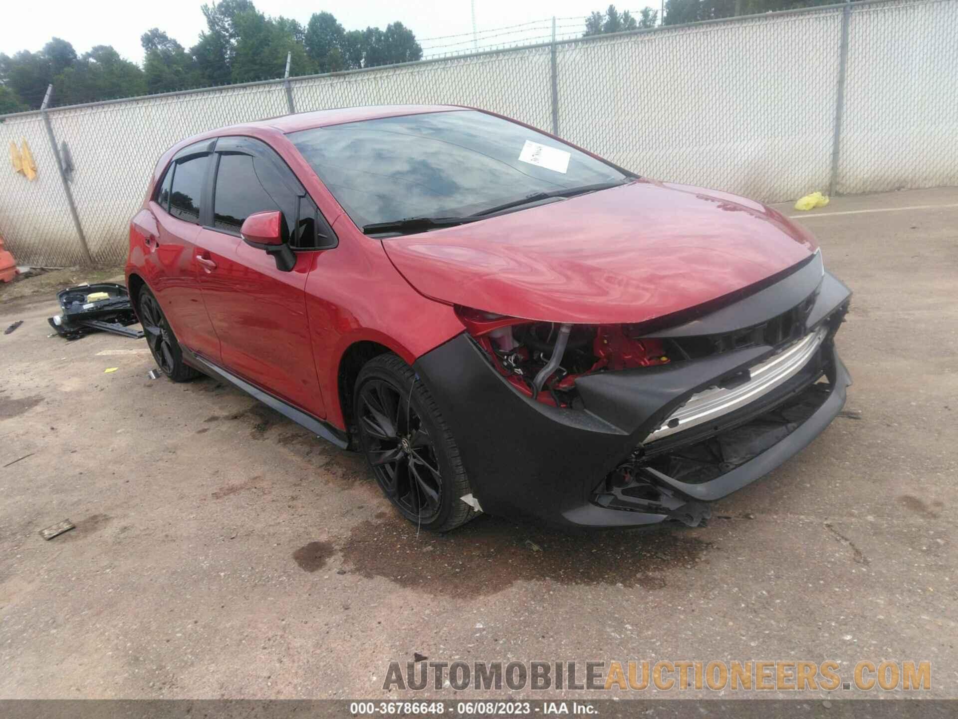 JTND4MBE0M3114621 TOYOTA COROLLA HATCHBACK 2021