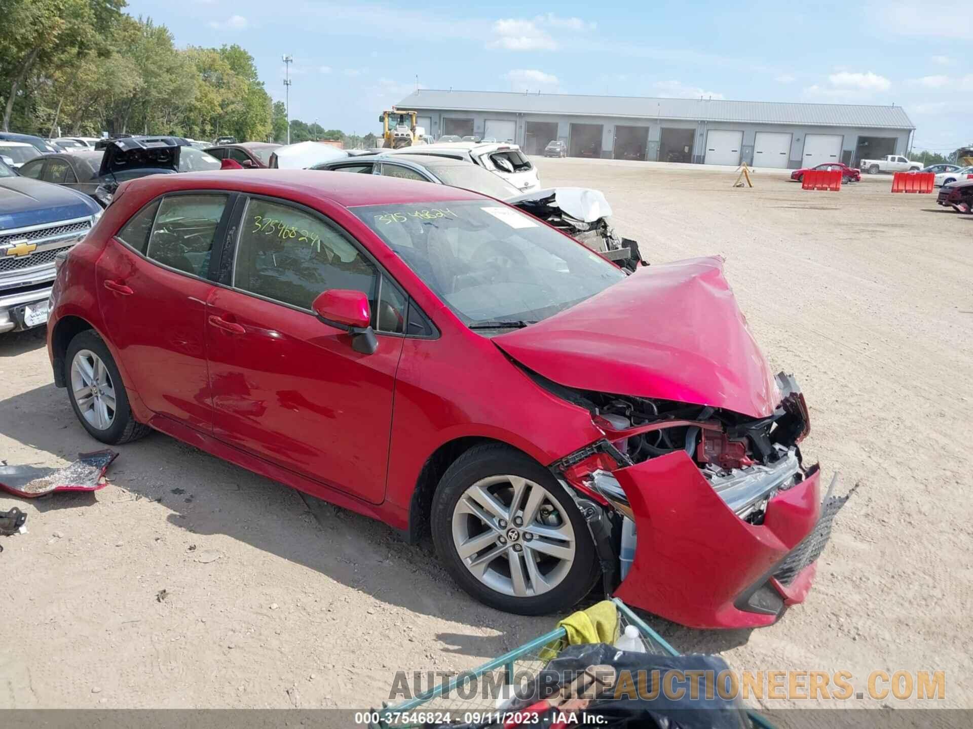 JTND4MBE1N3164140 TOYOTA COROLLA HATCHBACK 2022