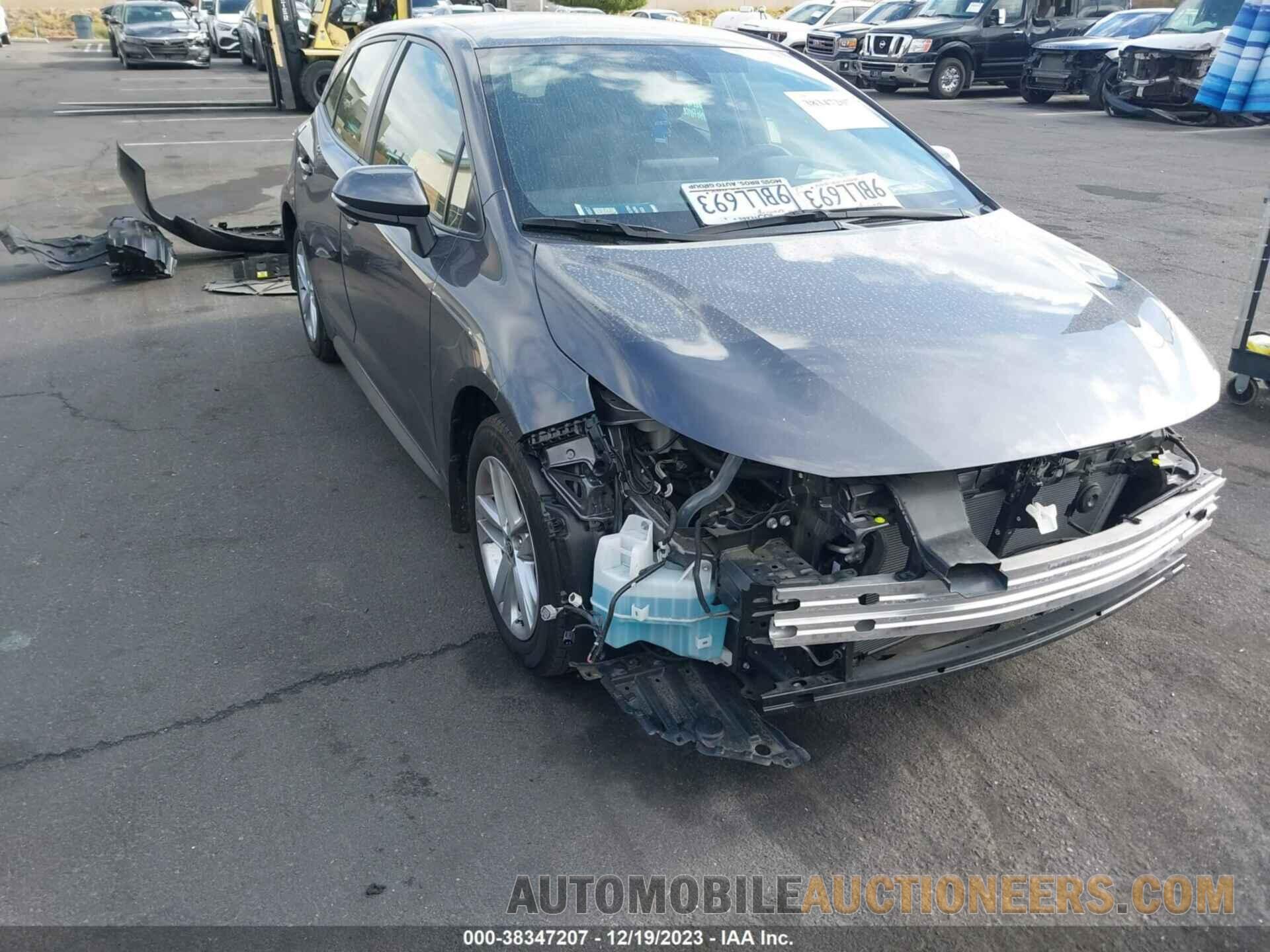 JTND4MBE1N3166843 TOYOTA COROLLA 2022