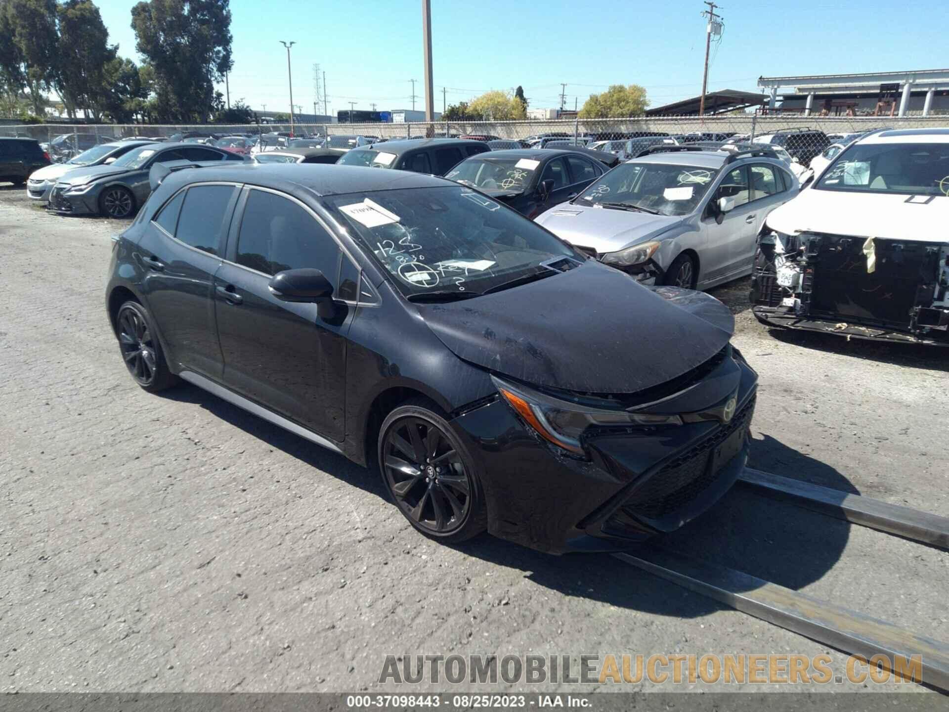 JTND4MBE1N3174490 TOYOTA COROLLA HATCHBACK 2022