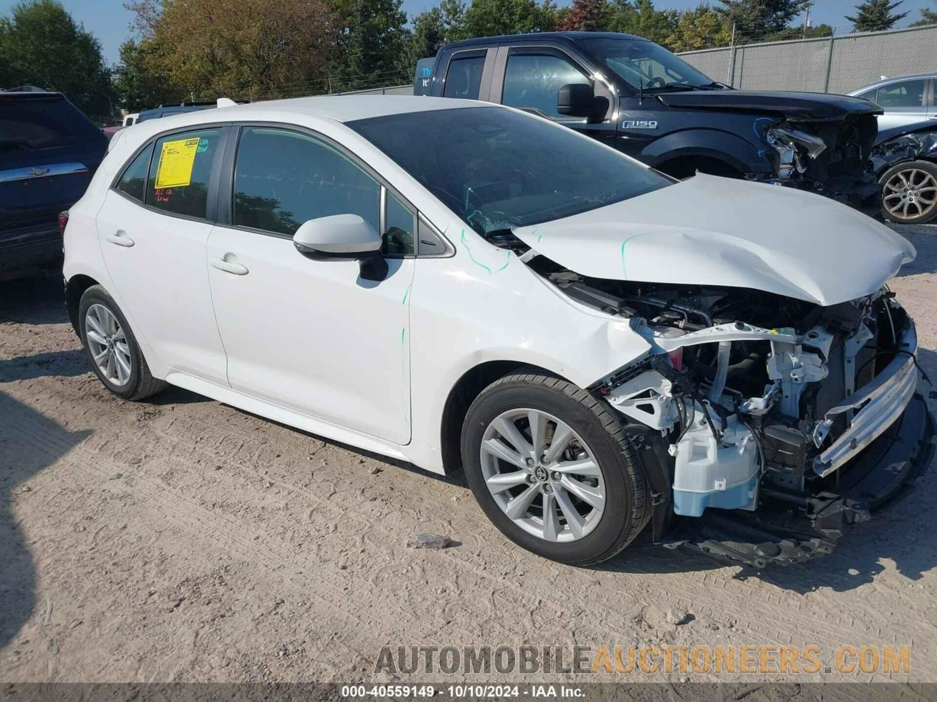 JTND4MBE1P3213646 TOYOTA COROLLA 2023